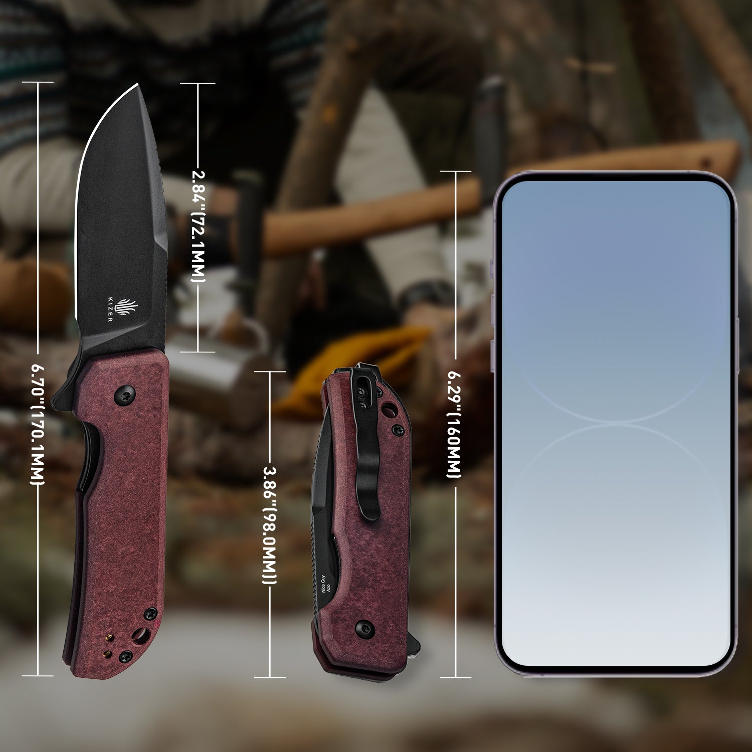 Nice Guy | Nitro V | Richlite | KizerV™ 3011A4