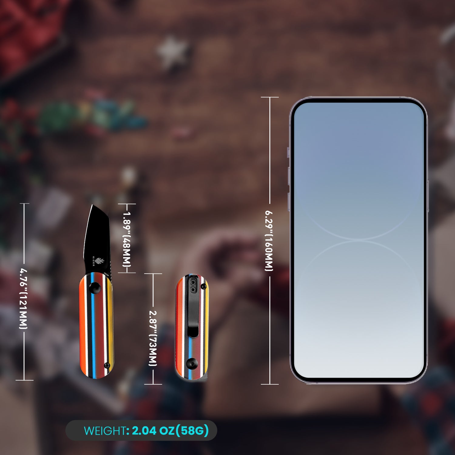 Mini Bay | 154CM | G10 | KizerV™ 2583C1
