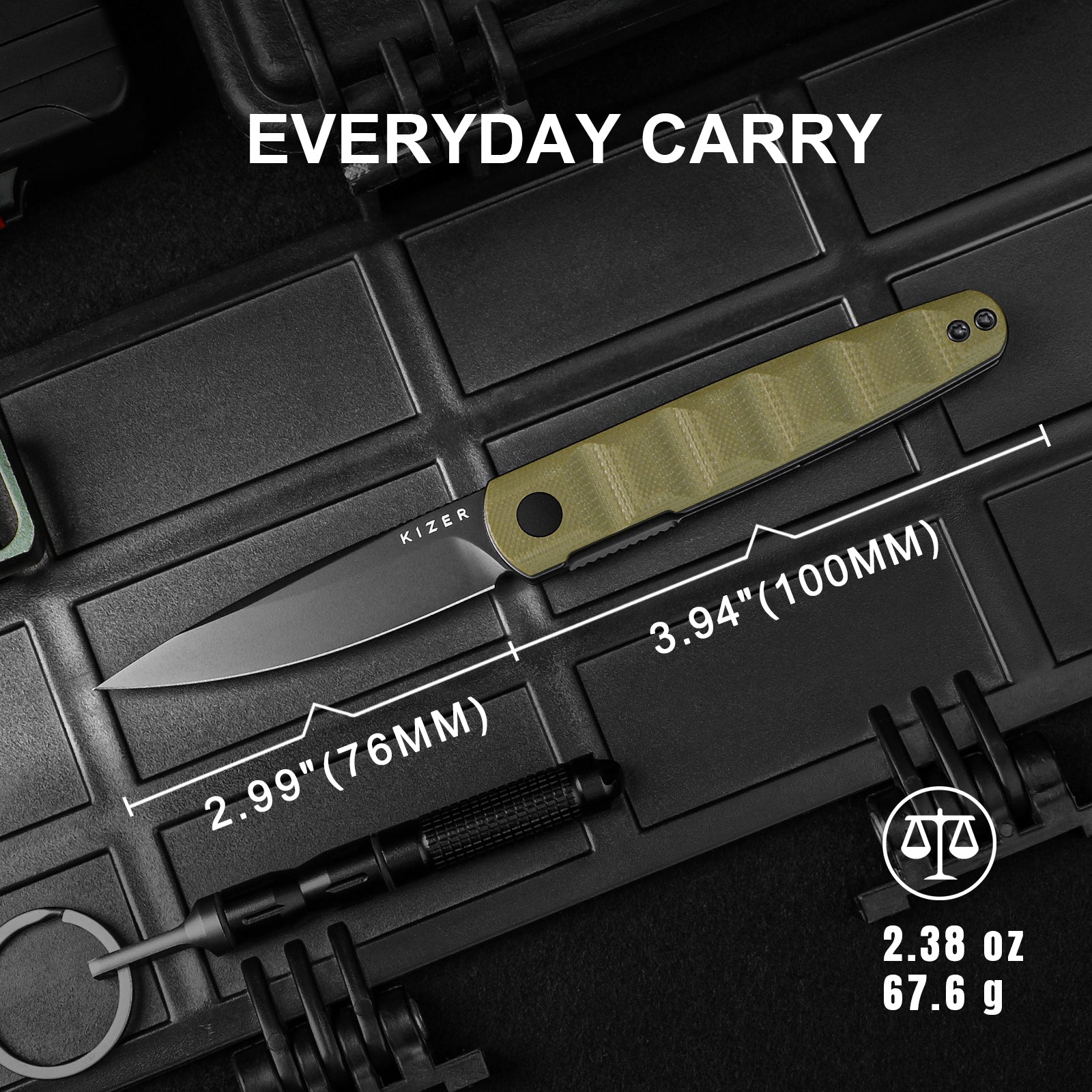 Bamboo | Nitro-V | G10（Olive Green） | V3722A2