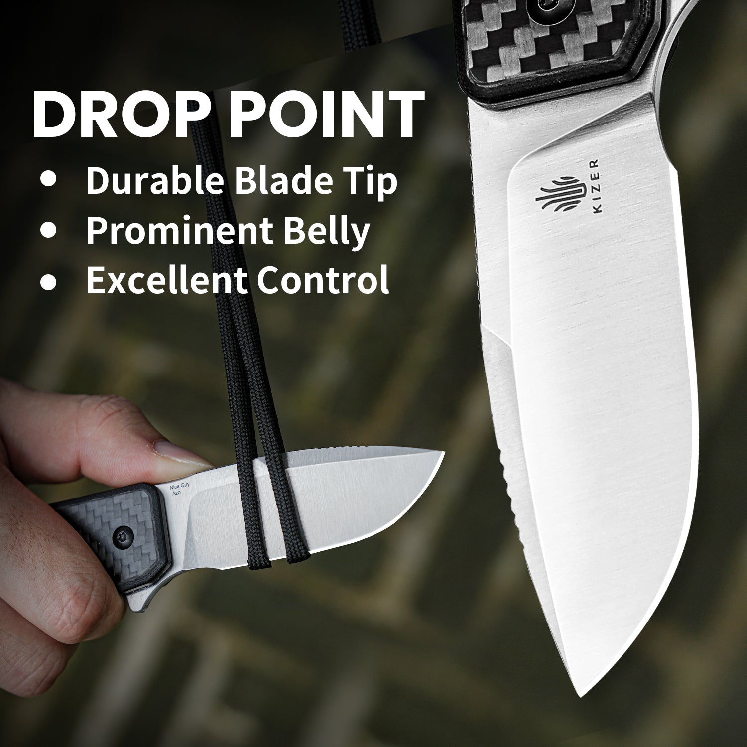 Nice Guy | 154CM | G10 Carbon Fiber | V3011C1