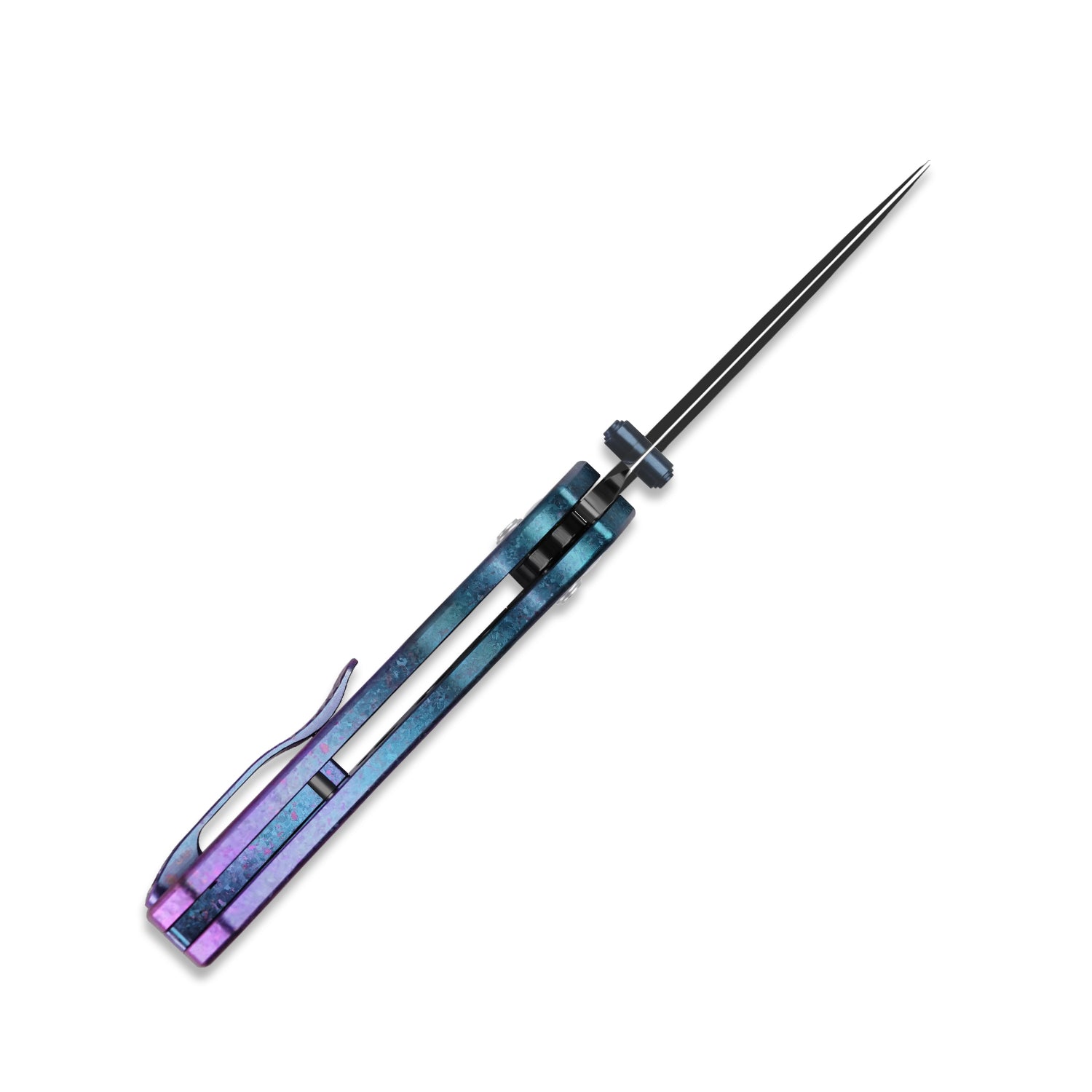 Mini Bulldog | S45VN | Titanium & Crystallized Titanium | KizerB™ 3672SA1