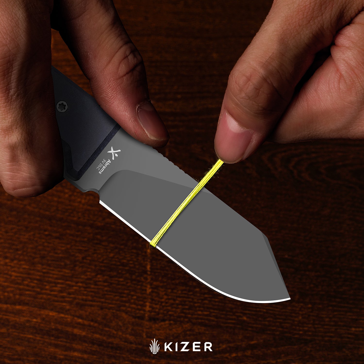 Abrams | Jordan Scolman's Design |  G10 | Spey Point | 14C28N | KizerV™ 1133A3