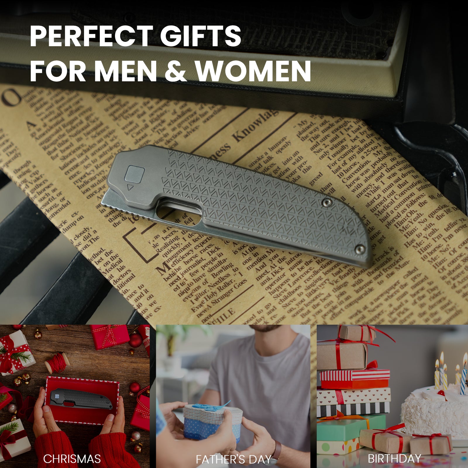 Varatas | S35VN | Titanium | KizerB™ 3637A1