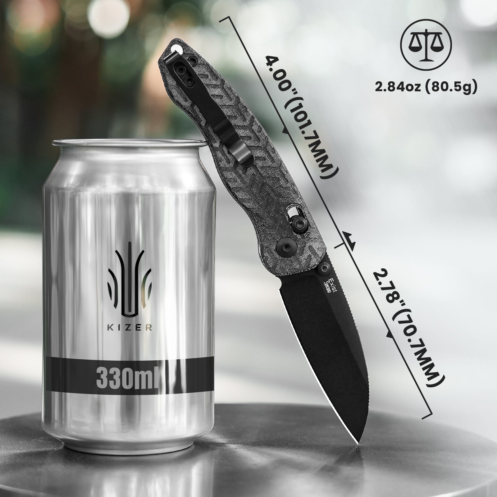 Exist | Nitro V | Micarta | KizerV™ 3681A1