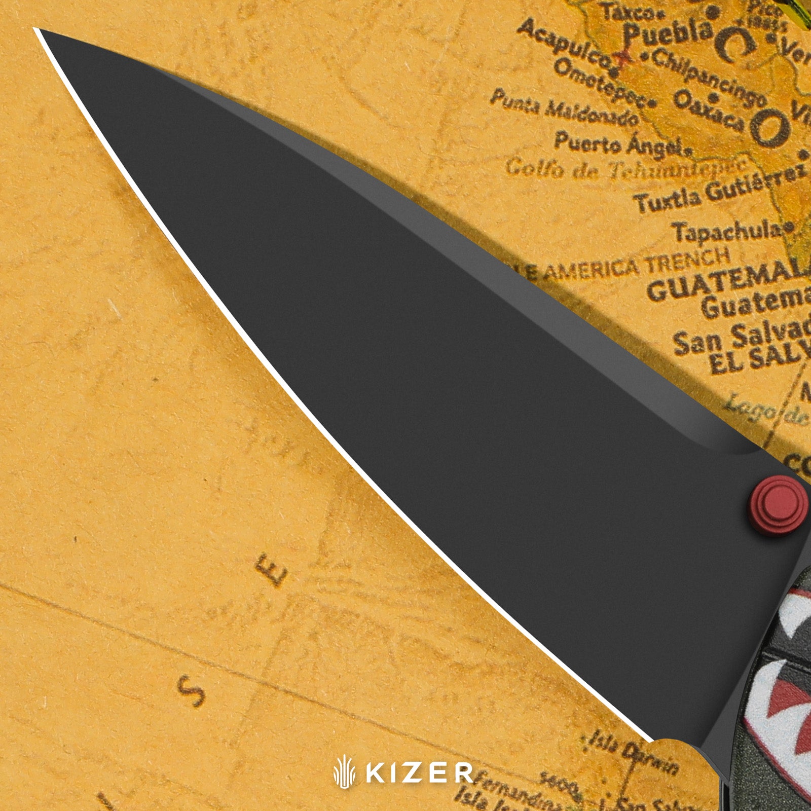 Spitfire | Kizer Liner Lock™ | S35VN | Drop Point Blade | G10 | KizerB™ 3690A3