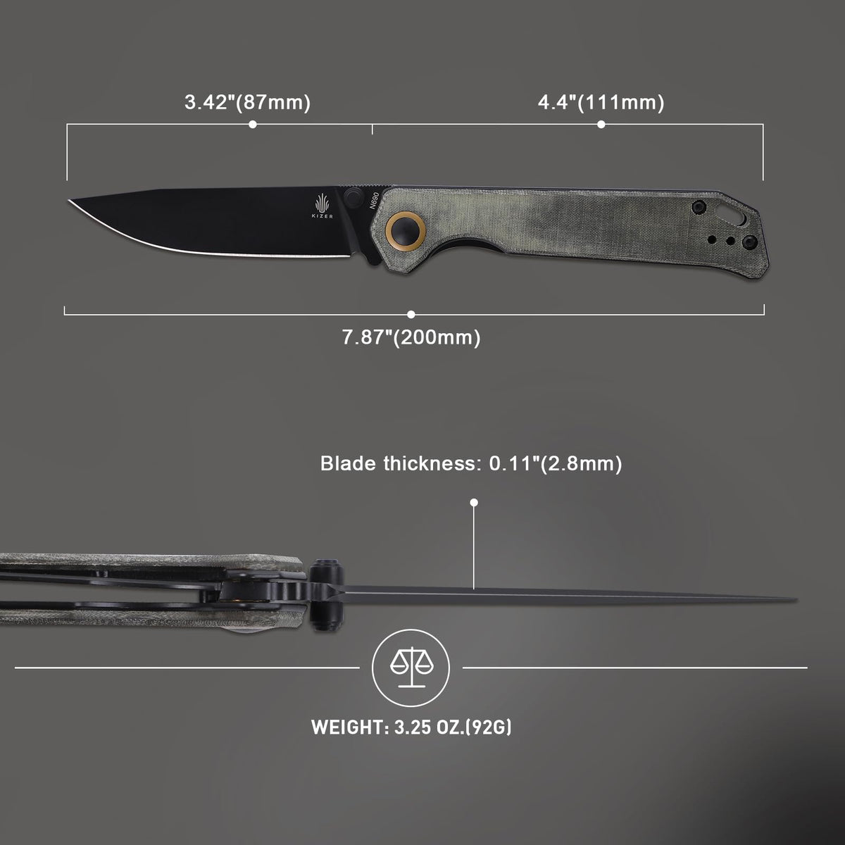 Begleiter® 2 | N690 | Micarta | V4458.2E2