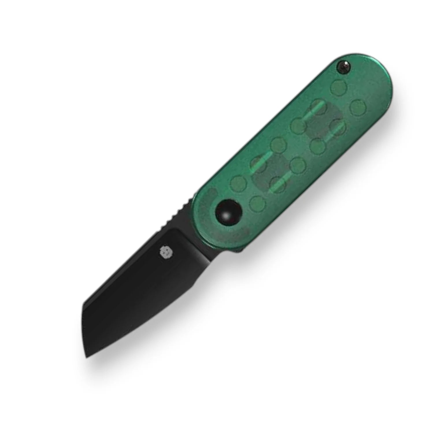 Kizer Mini Bay Blade City Exclusive Green Folding Knife – Transparent Acrylic Handle /50