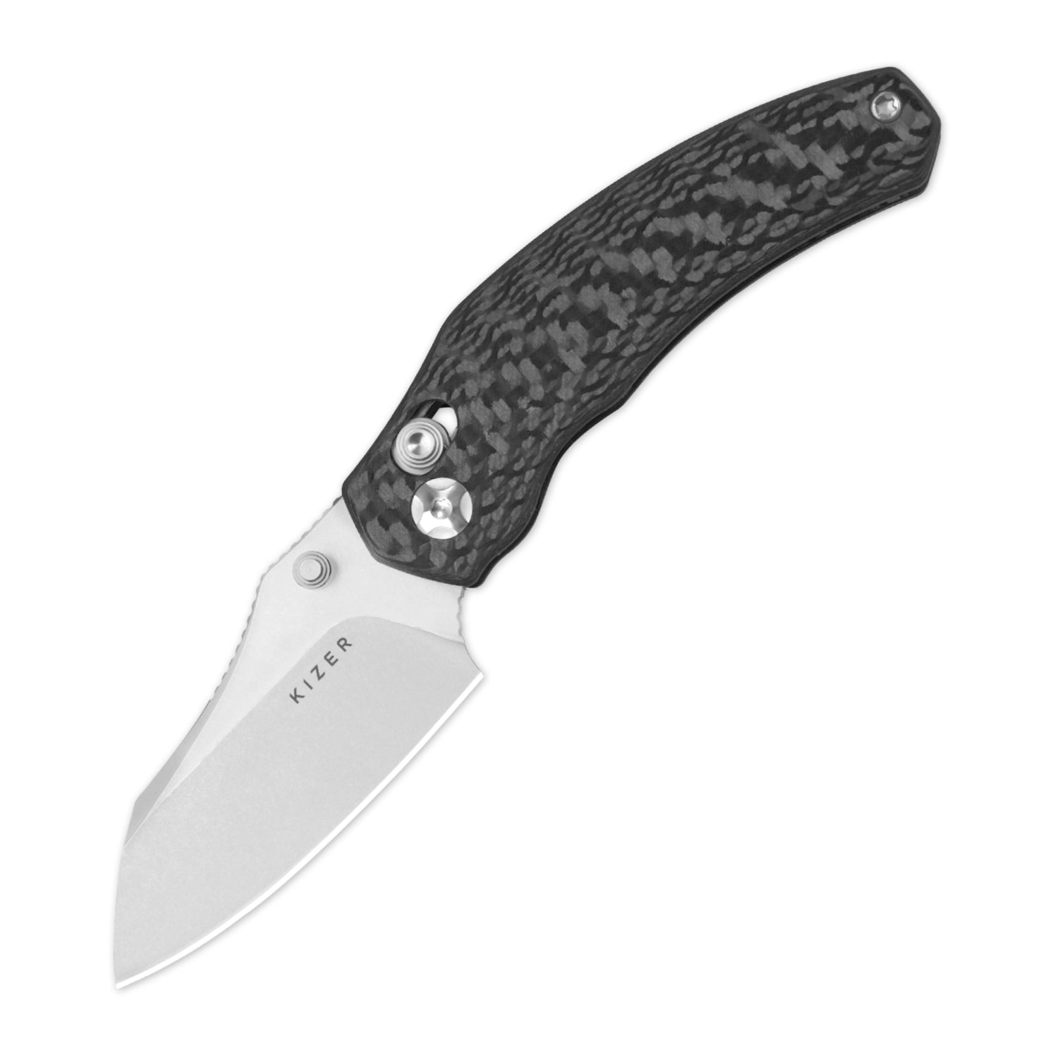 Mini Bulldog | S45VN | Carbon Fiber | KizerB™ 3672SA3