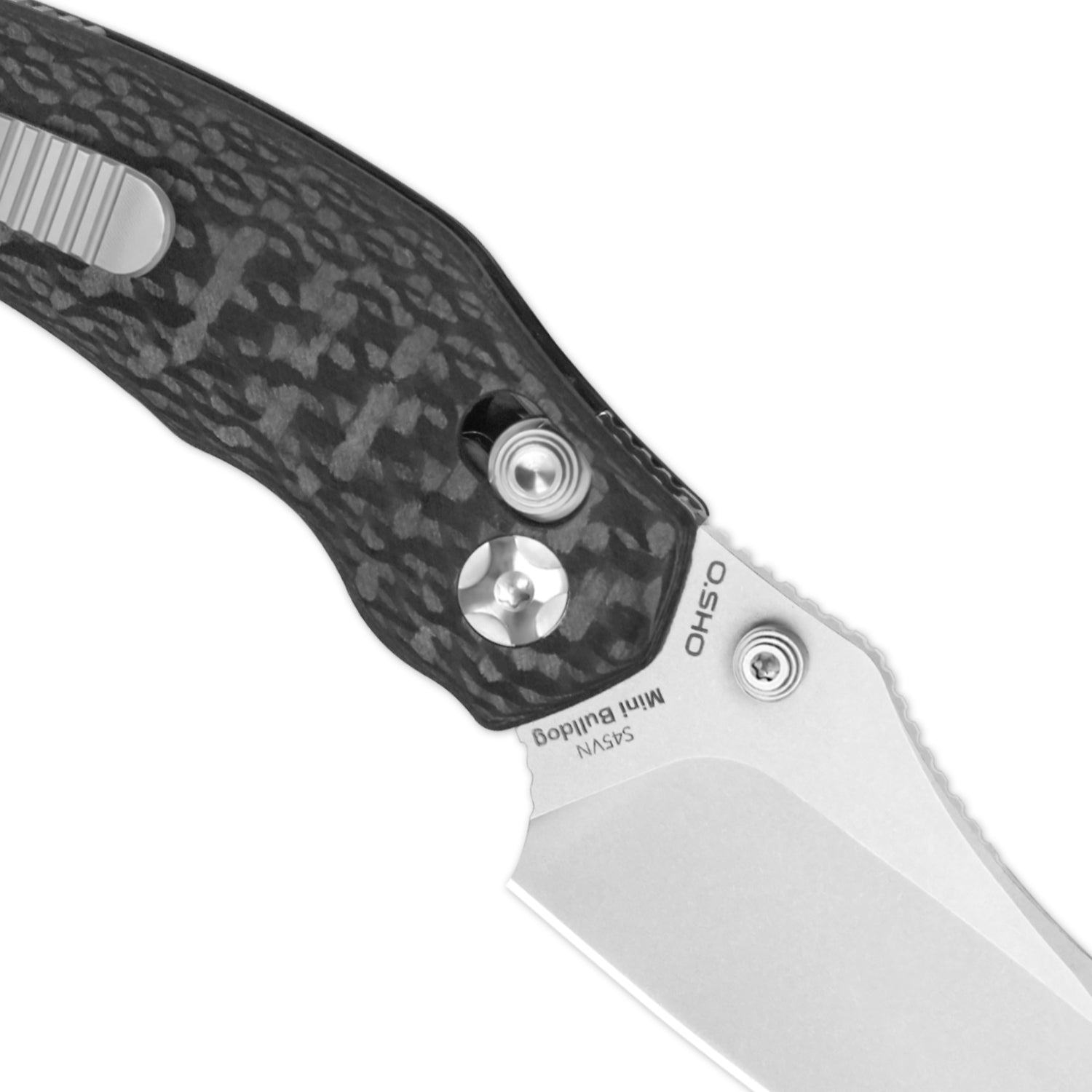 Mini Bulldog | S45VN | Carbon Fiber | KizerB™ 3672SA3