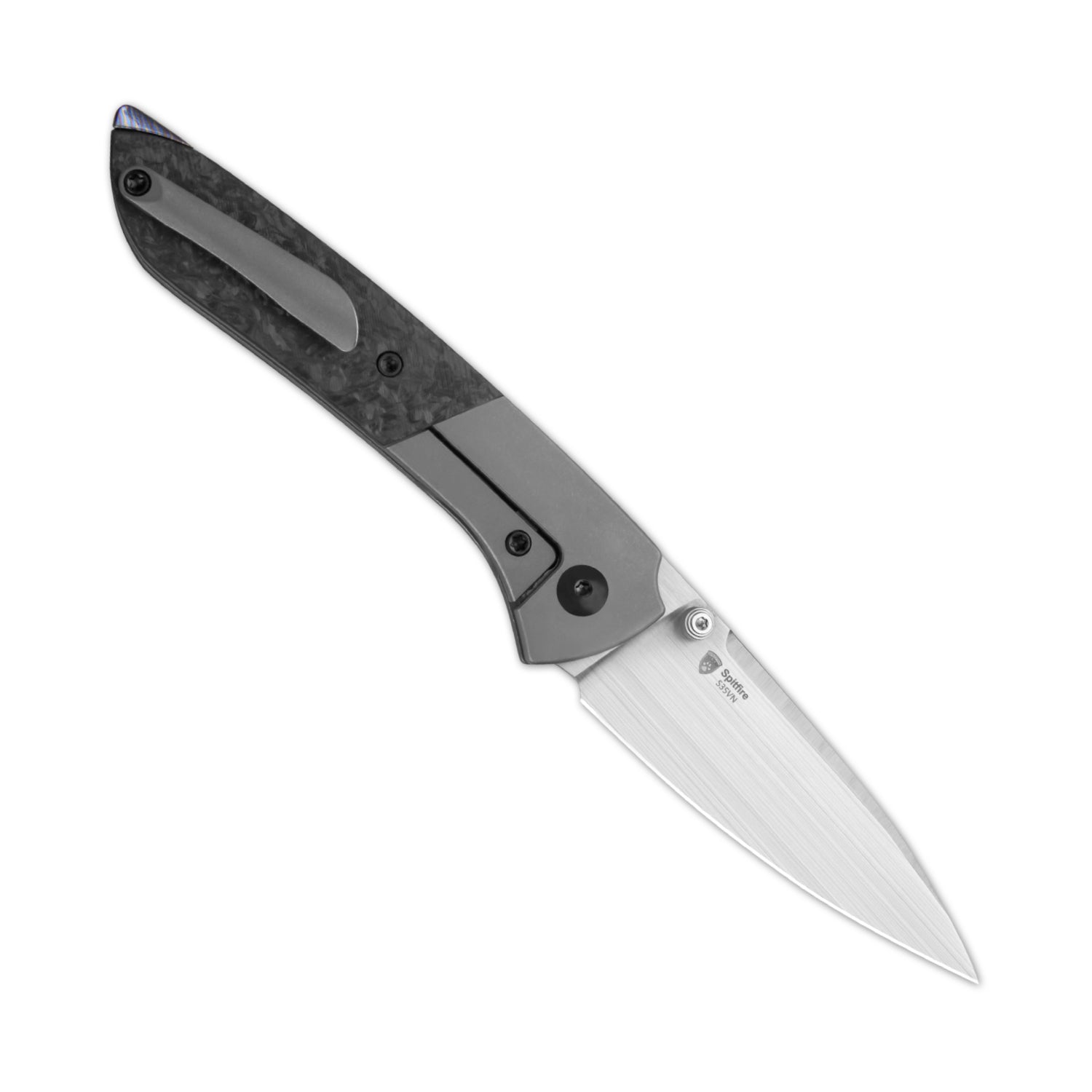 Spitfire | S35VN | Titanium & Carbon Fiber | KizerB™ 3690A1