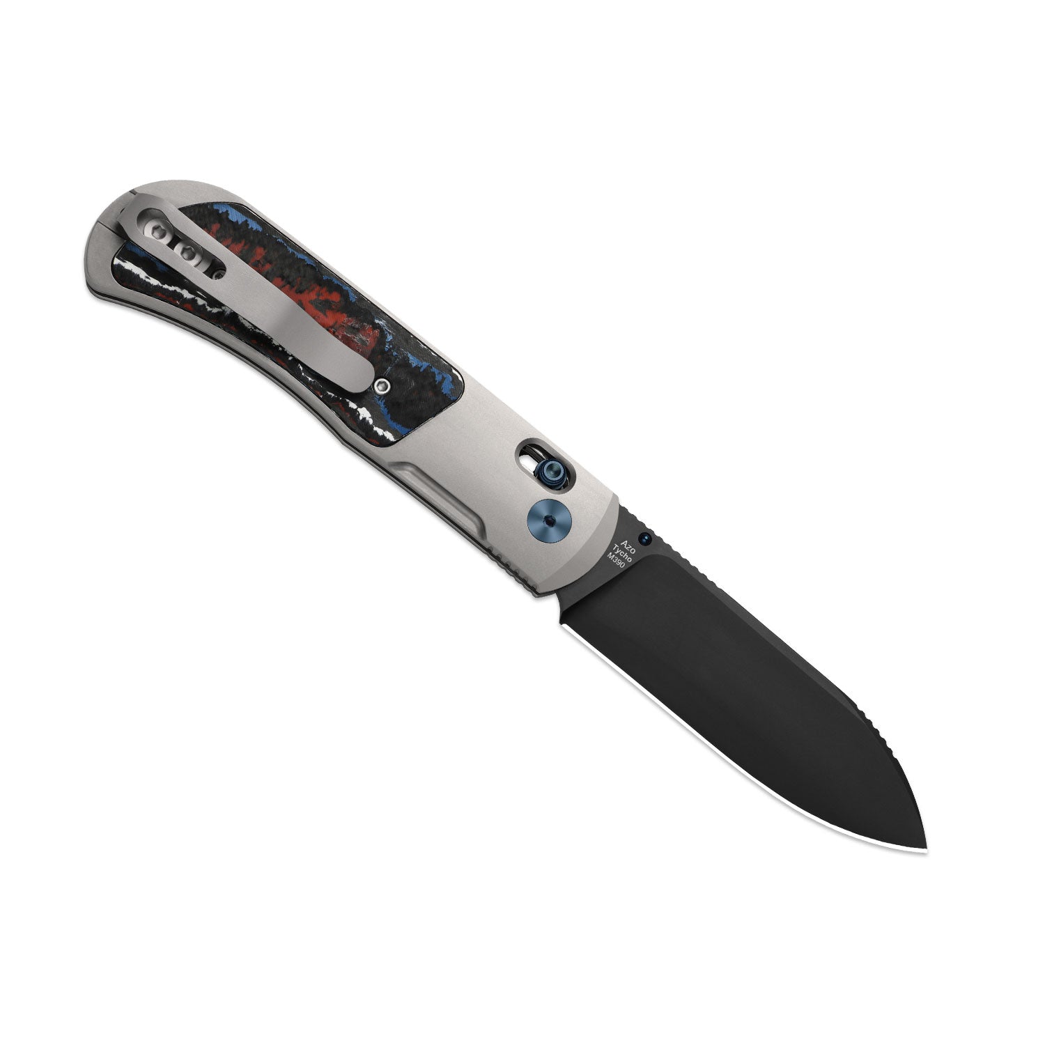 Tycho | M390 | Titanium & Fat Carbon | KizerB™ 4761A2