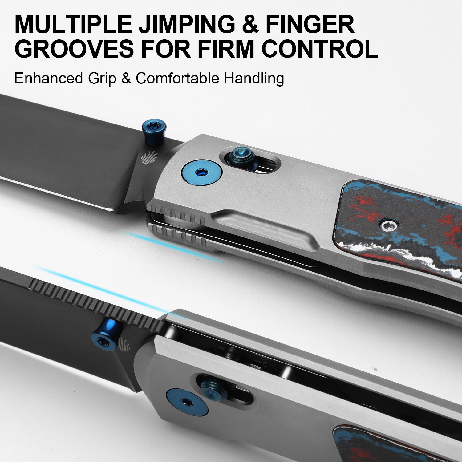 Tycho | M390 | Titanium & Fat Carbon | KizerB™ 4761A2