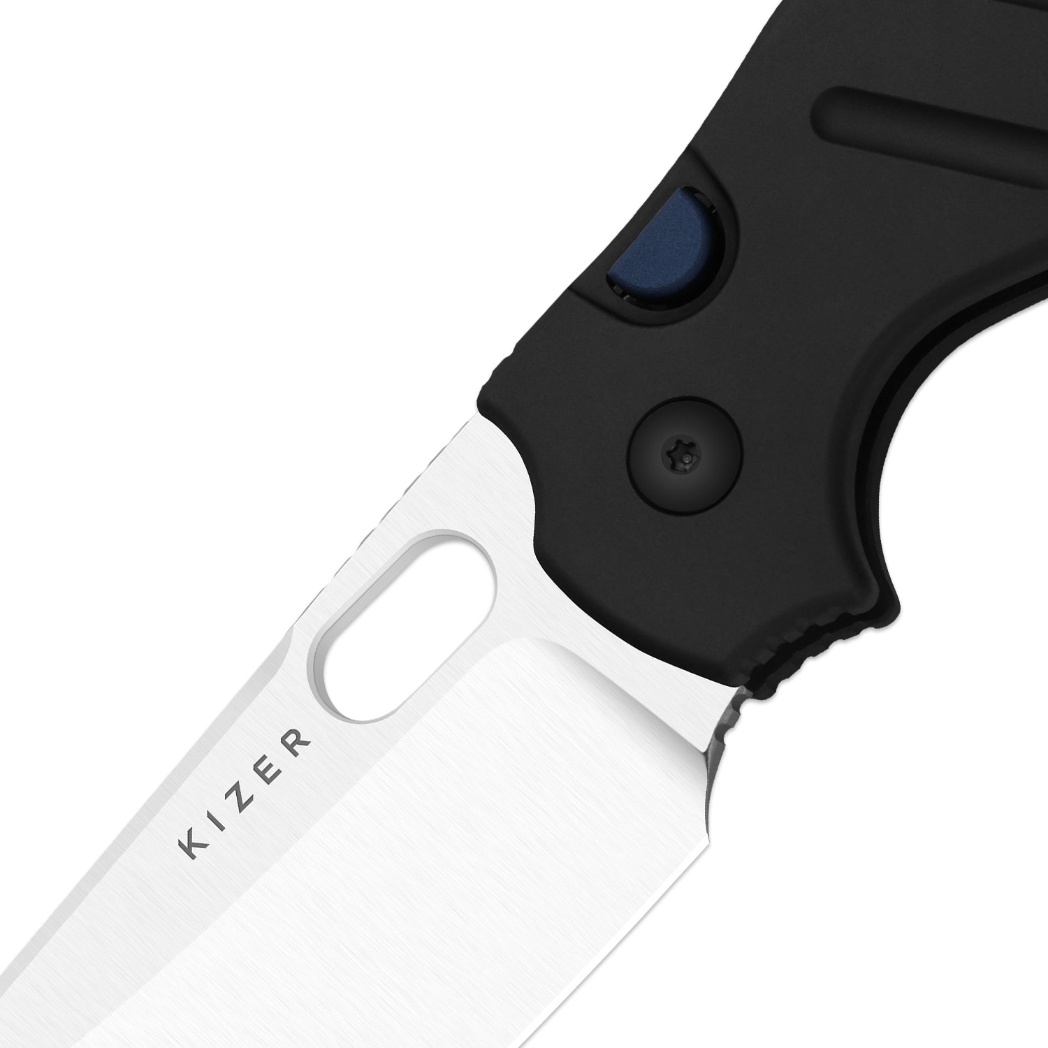 Sheepdog® Knives C01C | Kizer Button Liner Lock™ | ELMAX | Aluminum  | KizerB™ 3488.29BSA1