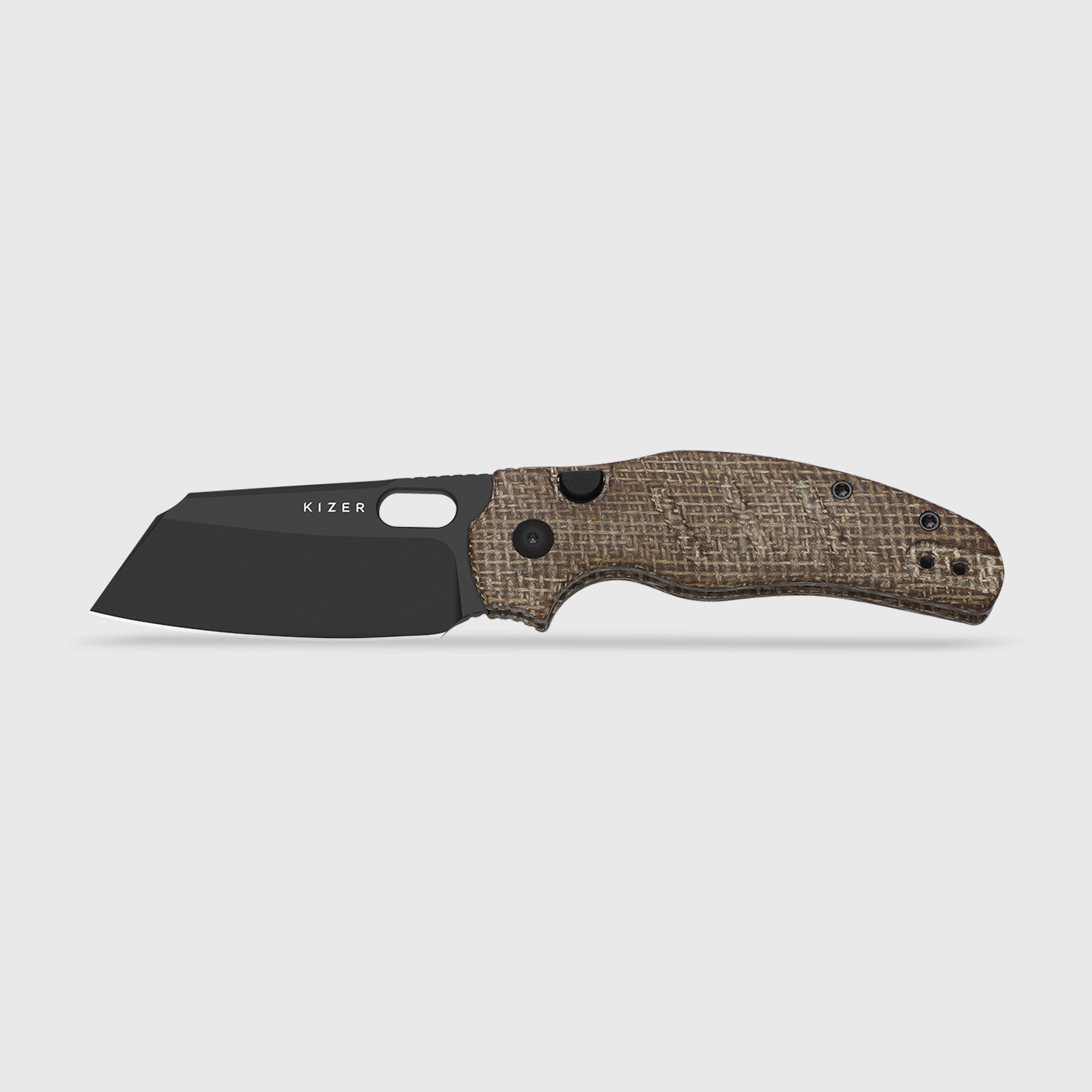 Kisa C01C 2.9 BS 2.95 inch ELMAX Norplex UltreX™ Micarta Ki3488.29BSA2