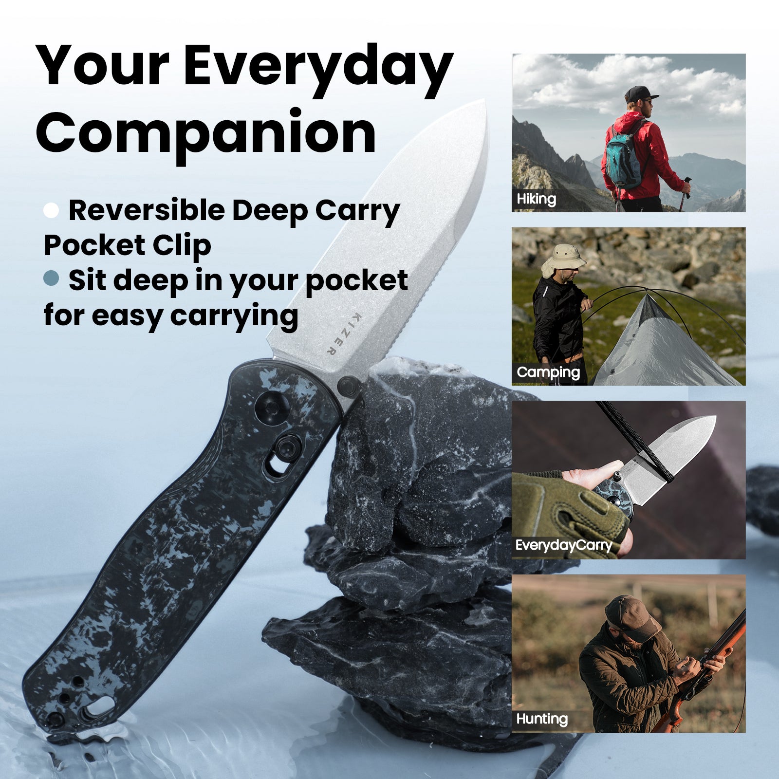 Drop Bear® | Kizer Clutch Lock™ | Elmax | Fatcarbon | KizerB™ 3619A2