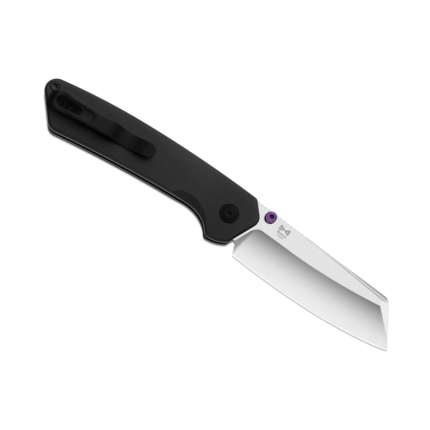 Madrac | Kizer Button Liner Lock™ | Aluminum | S45VN + Hollow Grind | KizerB™ 3693A2