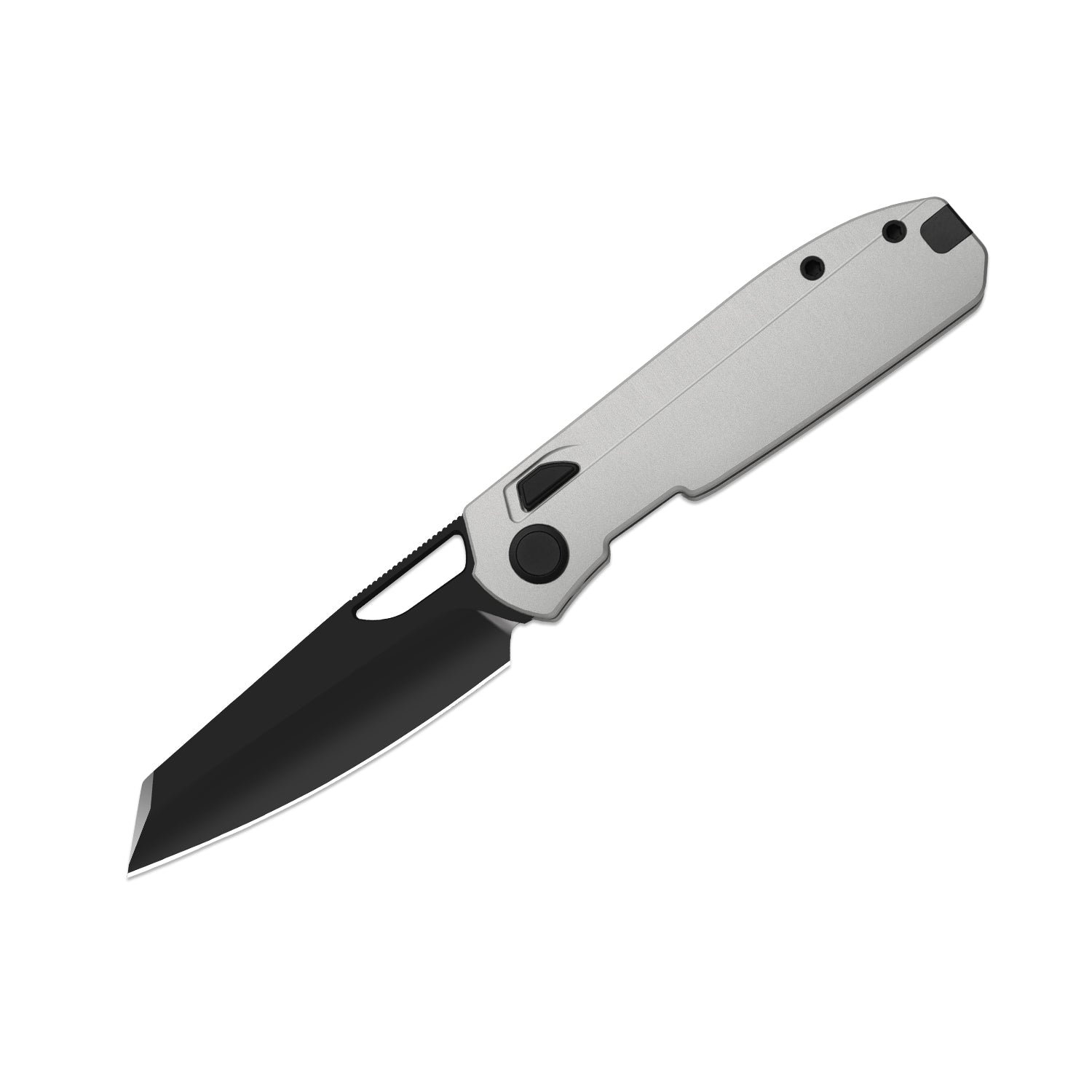 Mash | Kizer Button Liner Lock™ | M390 + X Polished DLC + Hollow Grind | Aluminum | KizerB™ 3699BSA4 | Limited