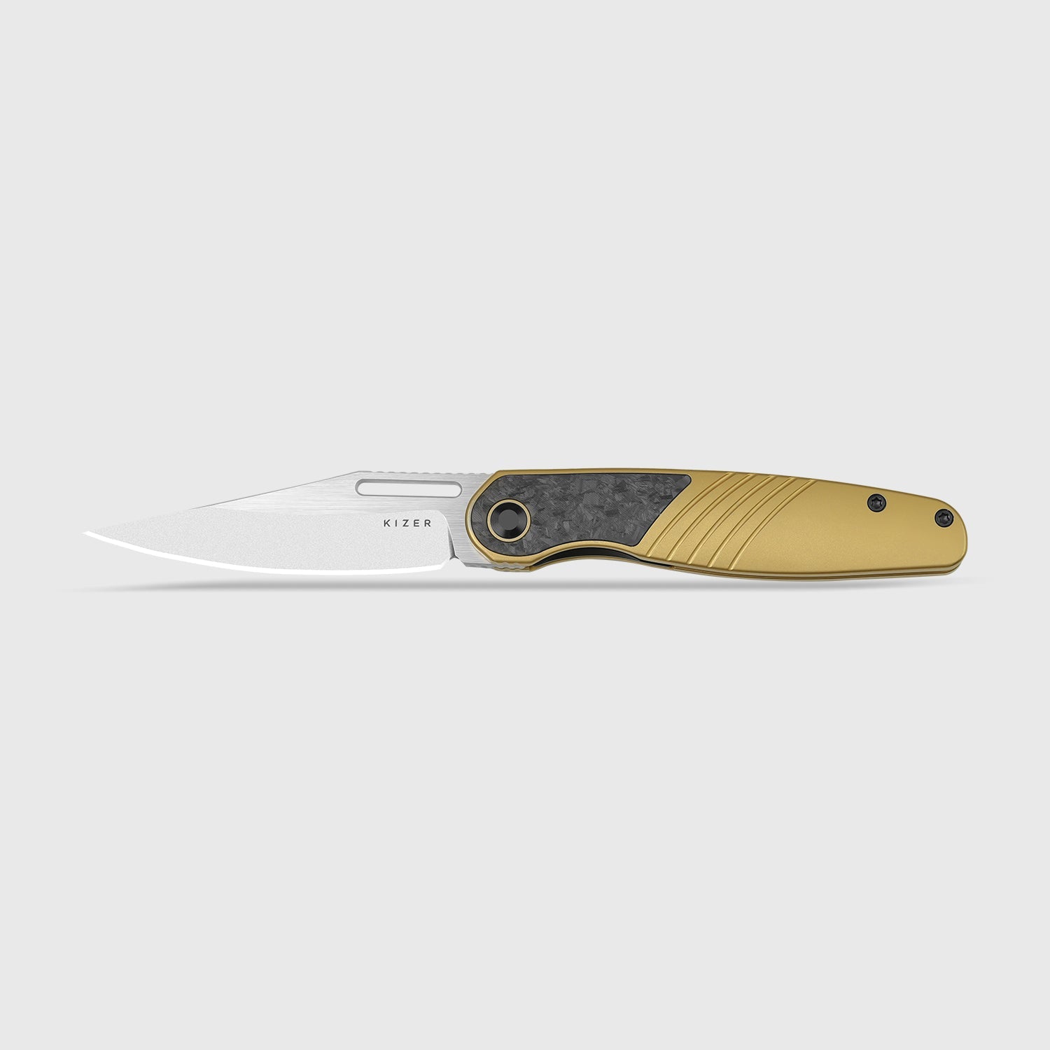 Raze | S45VN | Titanium & Carbon Fiber | KizerB™ 3720A3