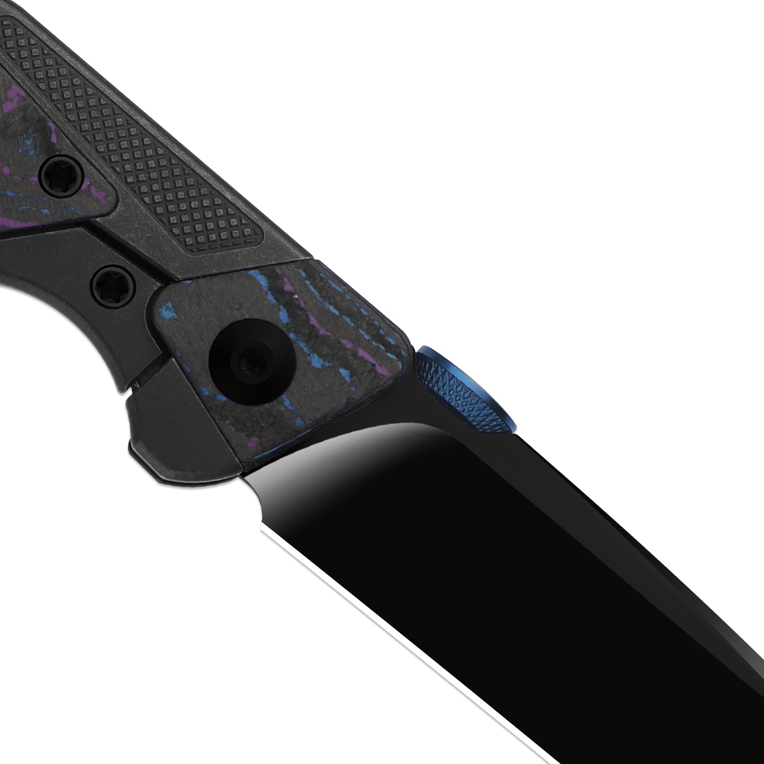 Sable Chief | K390 | Polished DLC Ultra | Titanium & CamoCarbon Damtanium | KizerB™ 3745A1