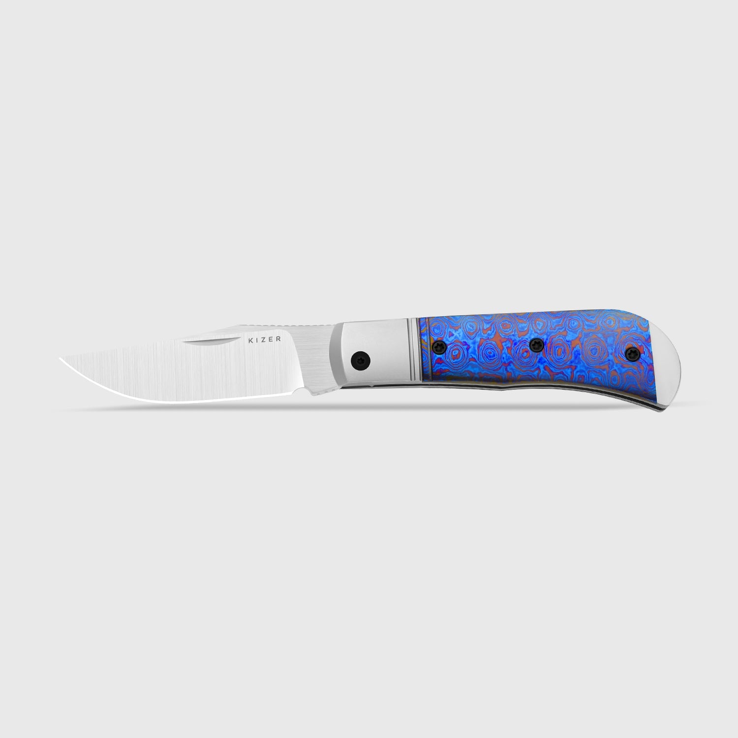 Trestle | S45VN | Titanium & Timascus | KizerB™ 3761A5 | Limited