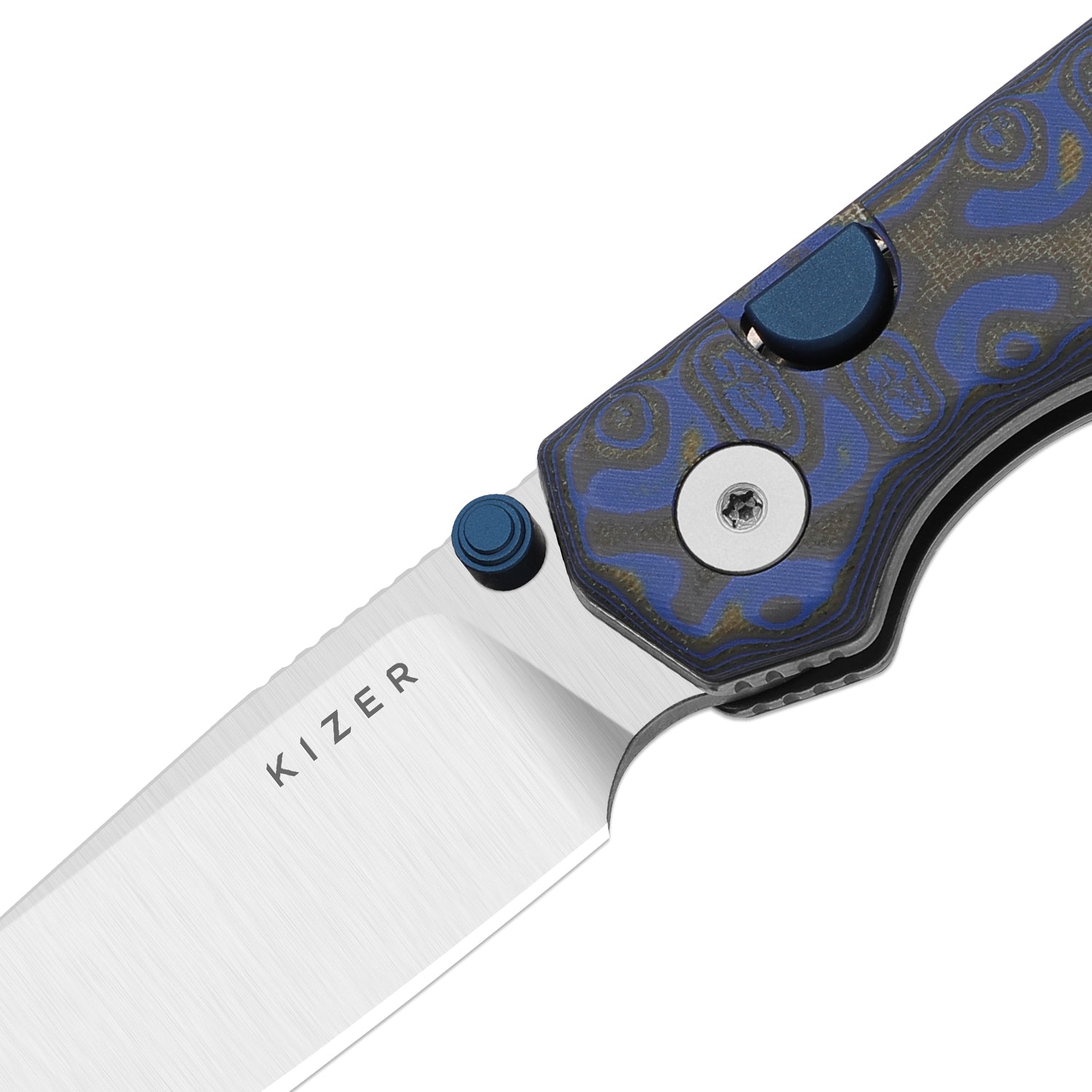 Begleiter 2.9 | Kizer Button Liner Lock™ | Vortex Pattern Micarta | BD1N | KizerV™  3458.2BDA1