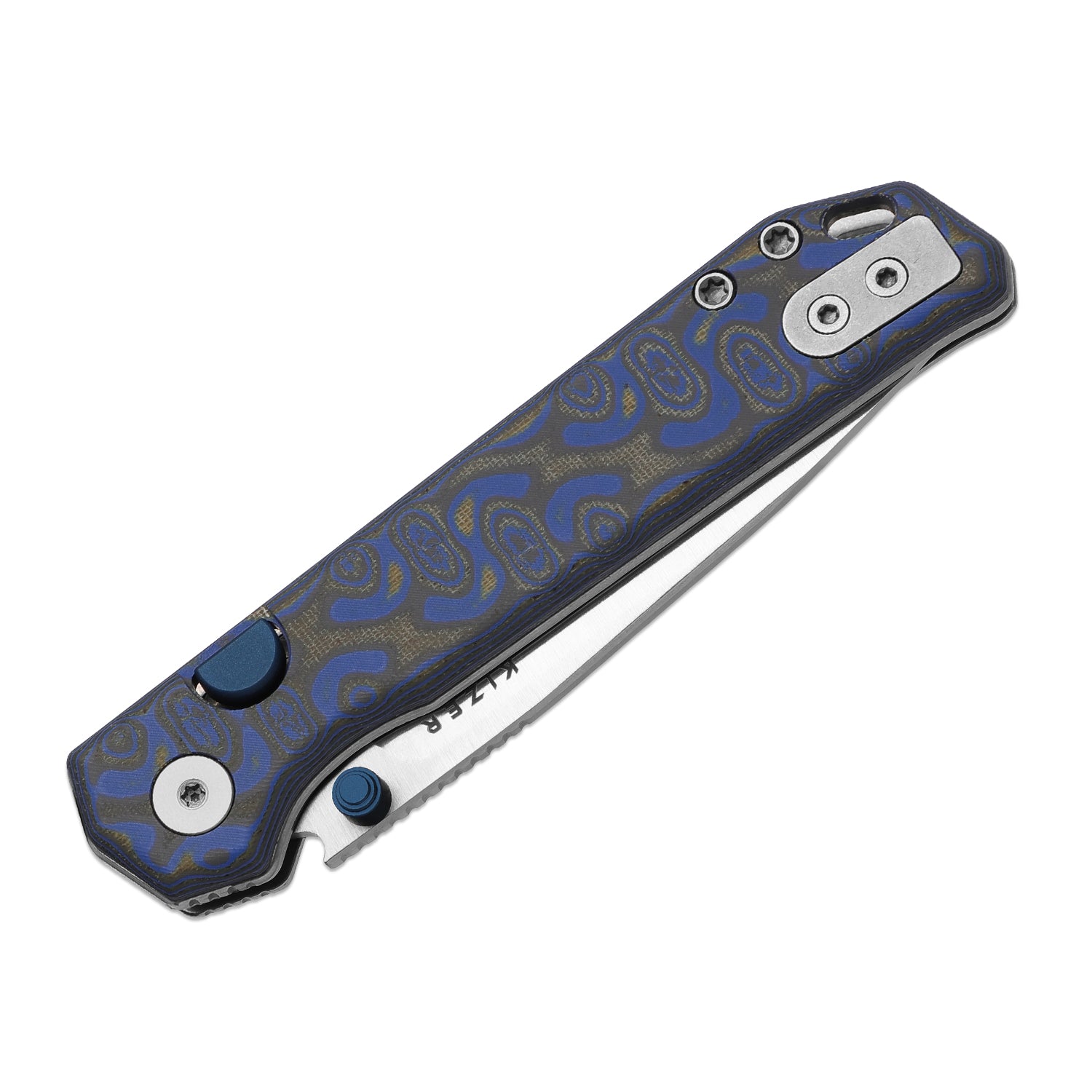 Begleiter 2.9 | Kizer Button Liner Lock™ | Vortex Pattern Micarta | BD1N | KizerV™  3458.2BDA1