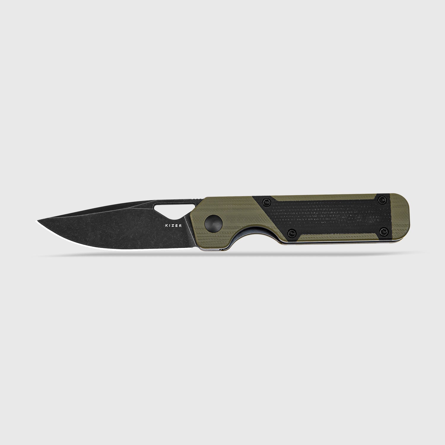 Mini Militaw® | Nitro-V | G10+Micarta | KizerV™ 3634SA5