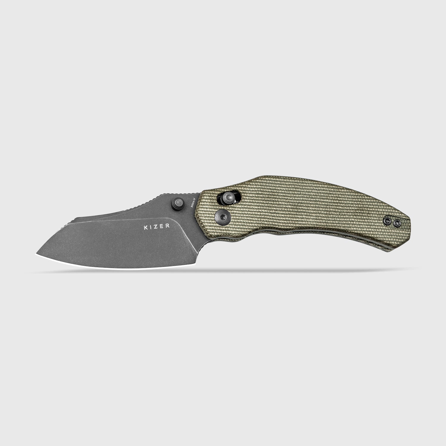 Bulldog | Nitro-V | Micarta | KizerV™ 3672A3