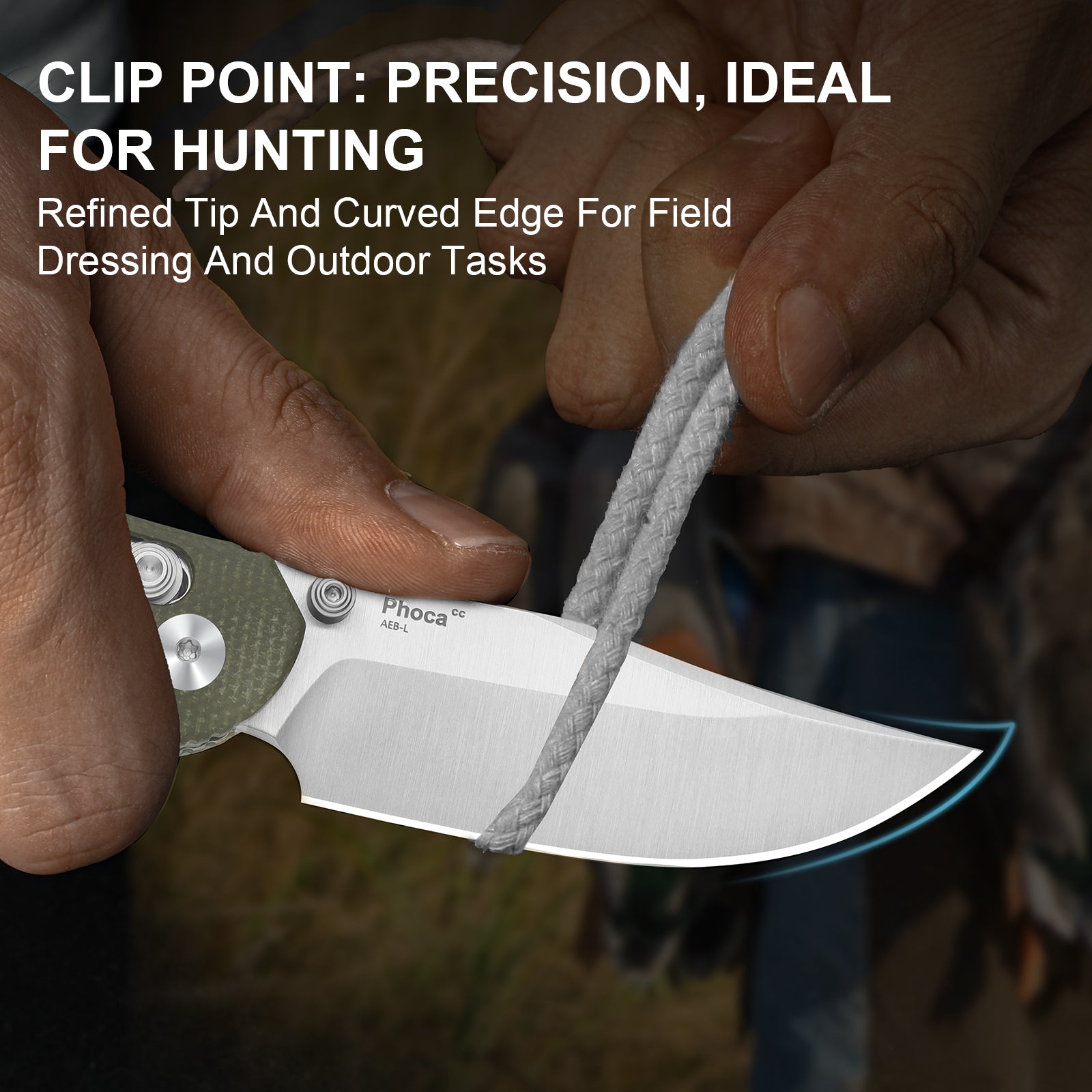 Phoca CC | AEB-L | Micarta | KizerV™ 3780A1