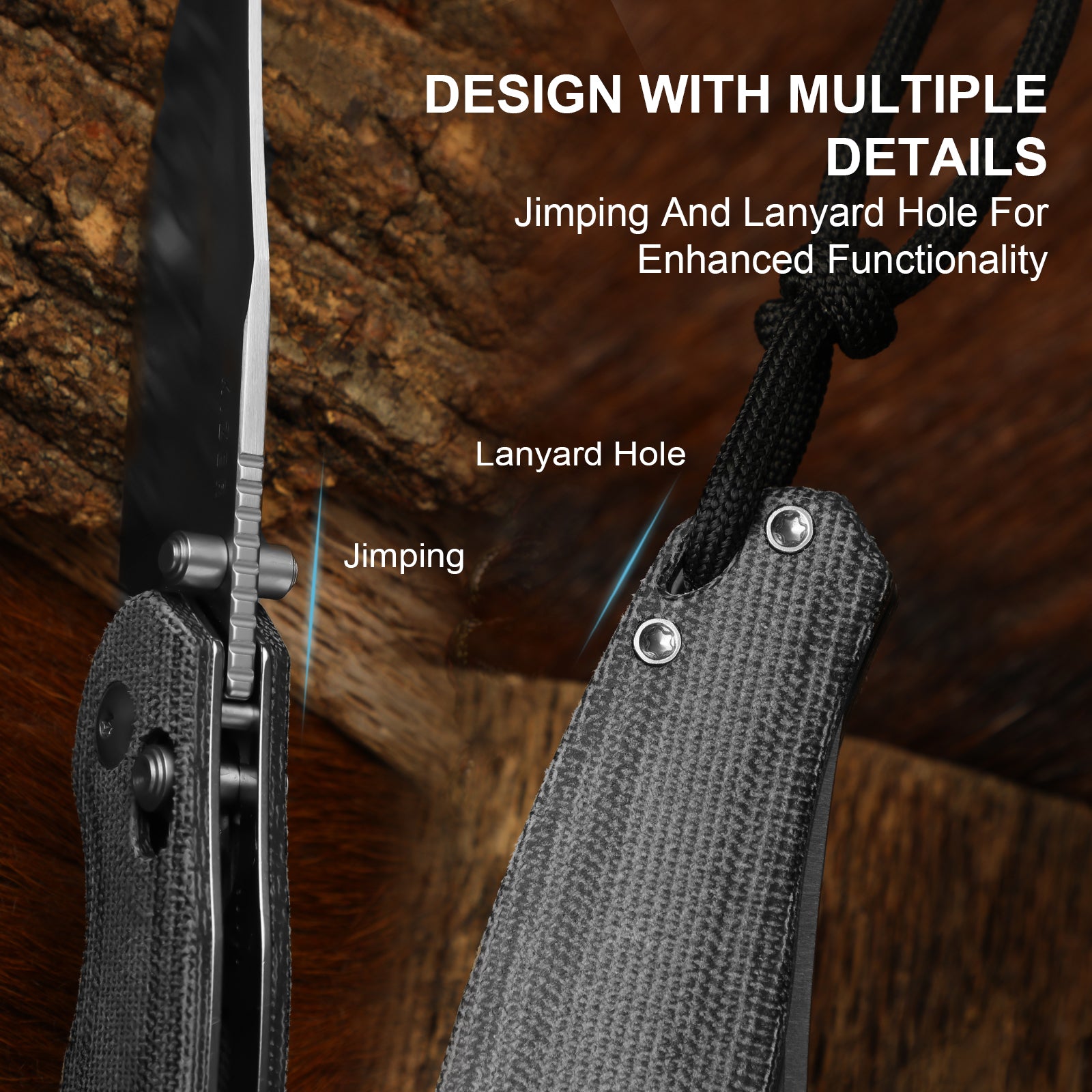 Phoca CC | AEB-L | Norplex UltreX Micarta | KizerV™ 3780A3