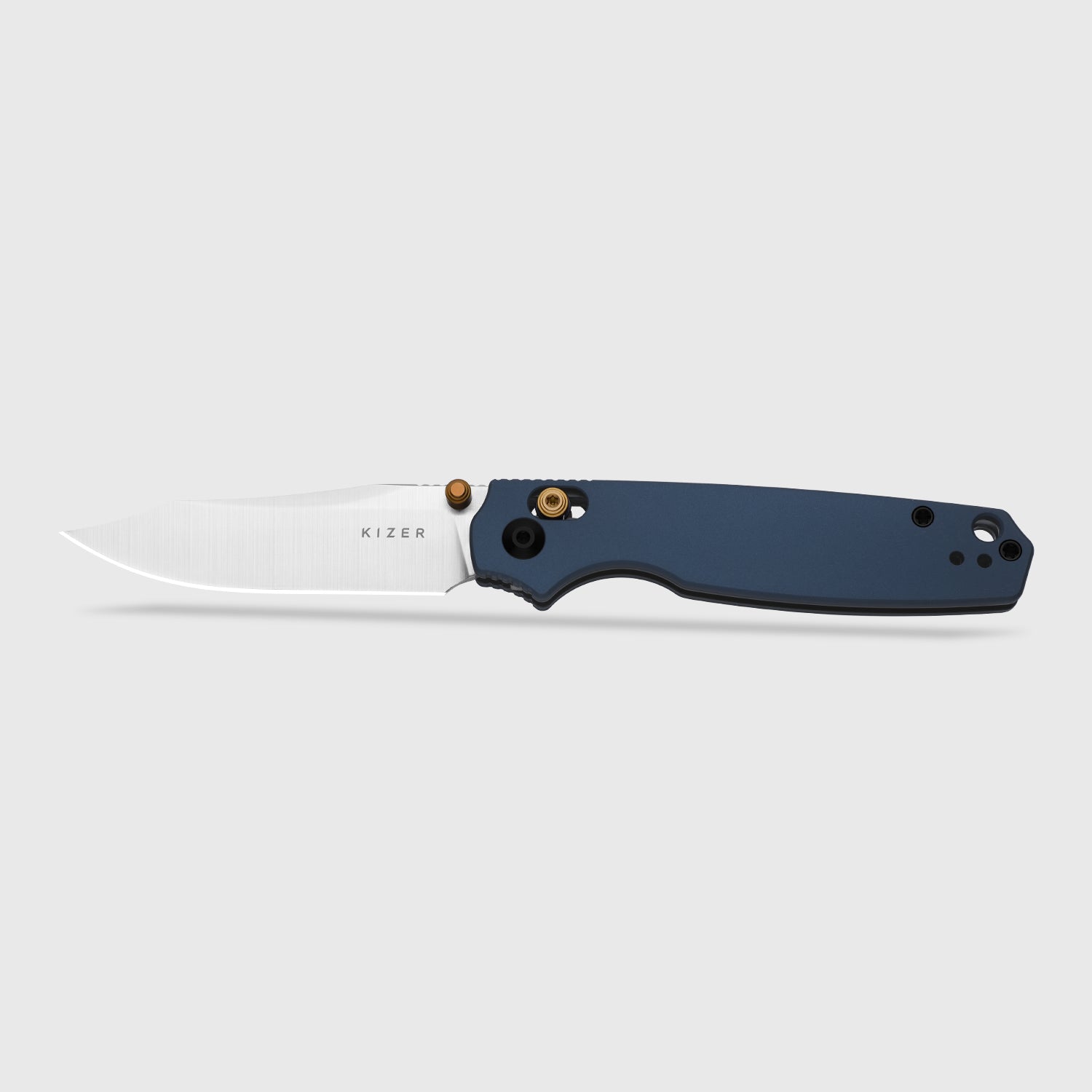 Pokiman CC | Kizer Clutch Lock™ | Clip Point | Four-Finger Full Grip | Aluminum | KizerV™ 3789A4
