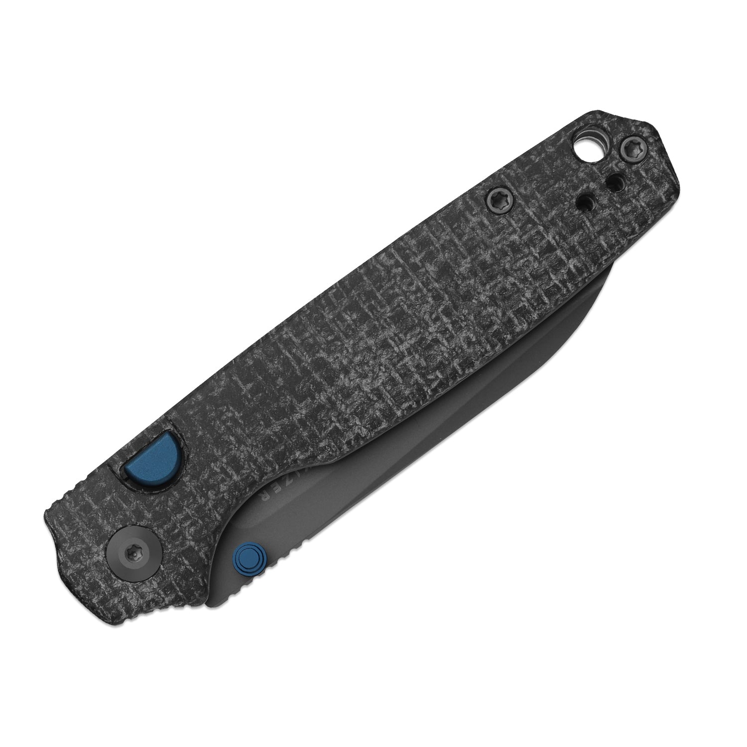 Pokiman BLL | Kizer Button Liner Lock™ | AEB-L | Black Micarta Handle | KizerV™ 3789BSA1