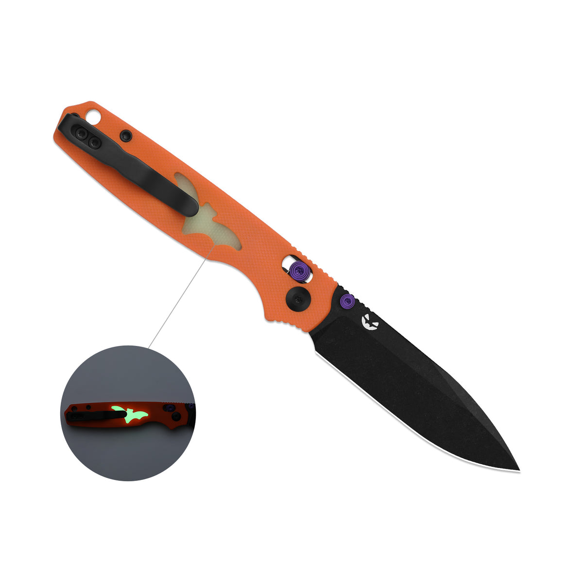 Halloween | Pokiman CD | AEB-L | G10 Handle with GID Inlays | KizerV™ 3789HW2 | Halloween Special Edition