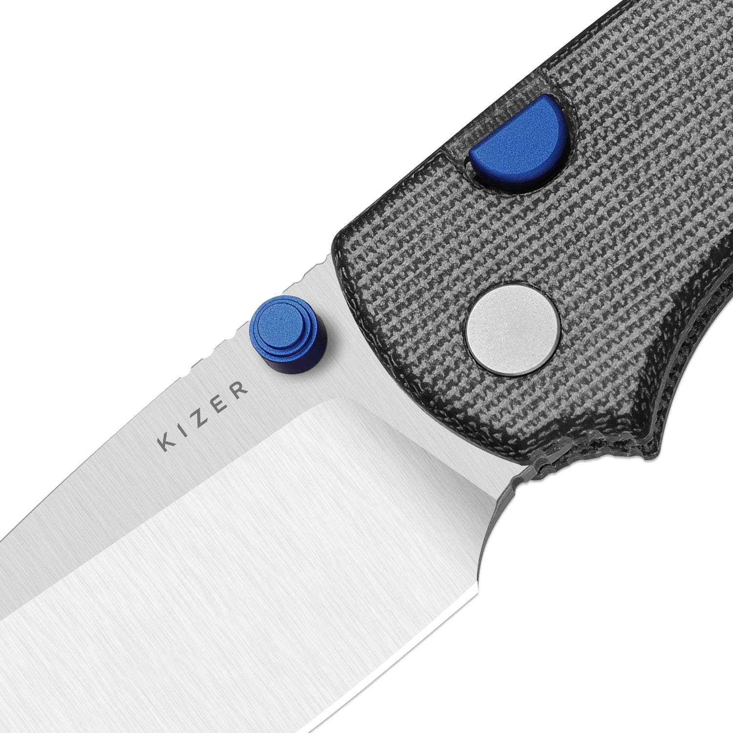 Glaux | Kizer Button Liner Lock™ | Norplex Ultrex™ Micarta | Satin | KizerV™ 3801A1