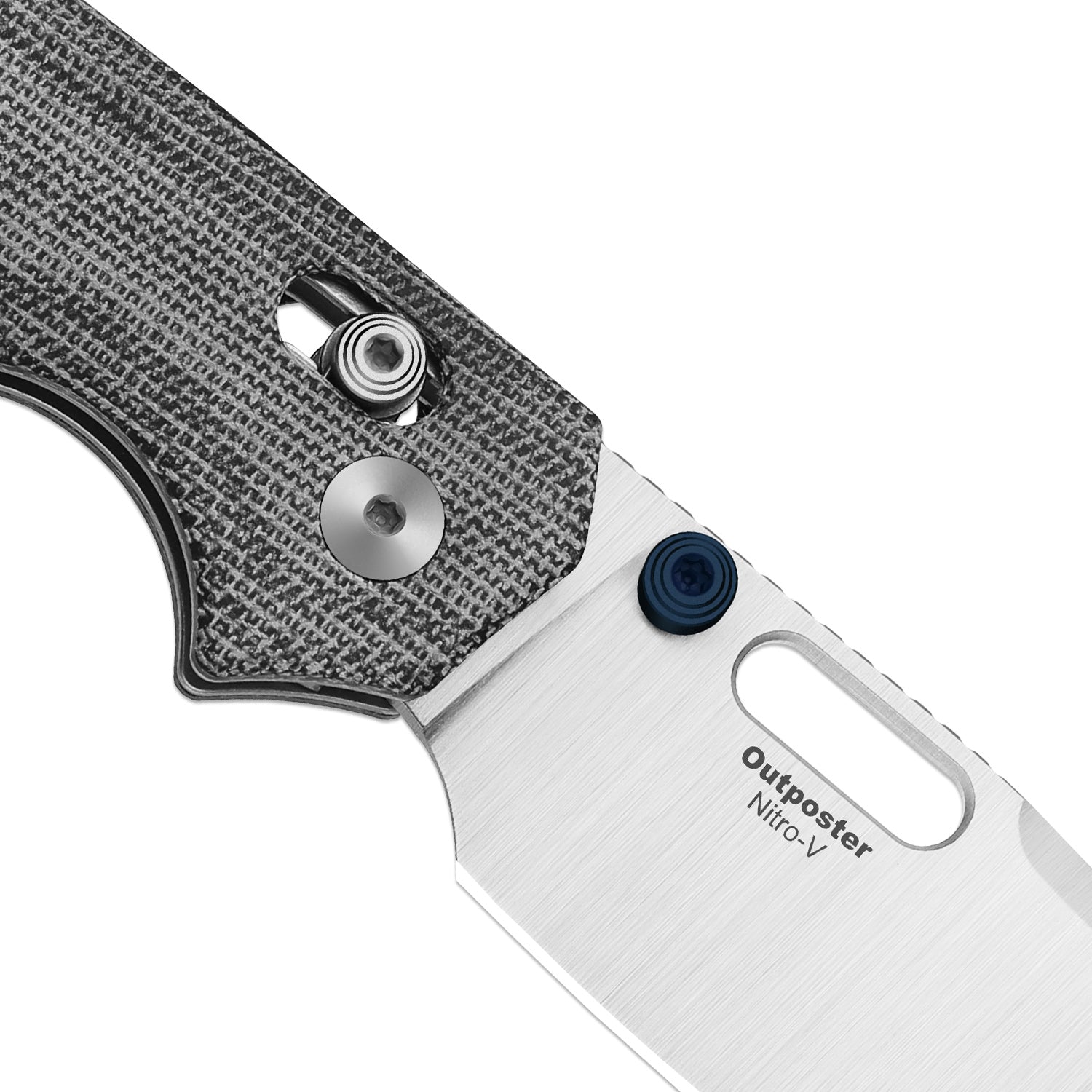 Outposter |  Kizer Clutch Lock™ | Norplex UltreX™ Micarta | Nitro-V + Satin | KizerV™ 3802CDA1