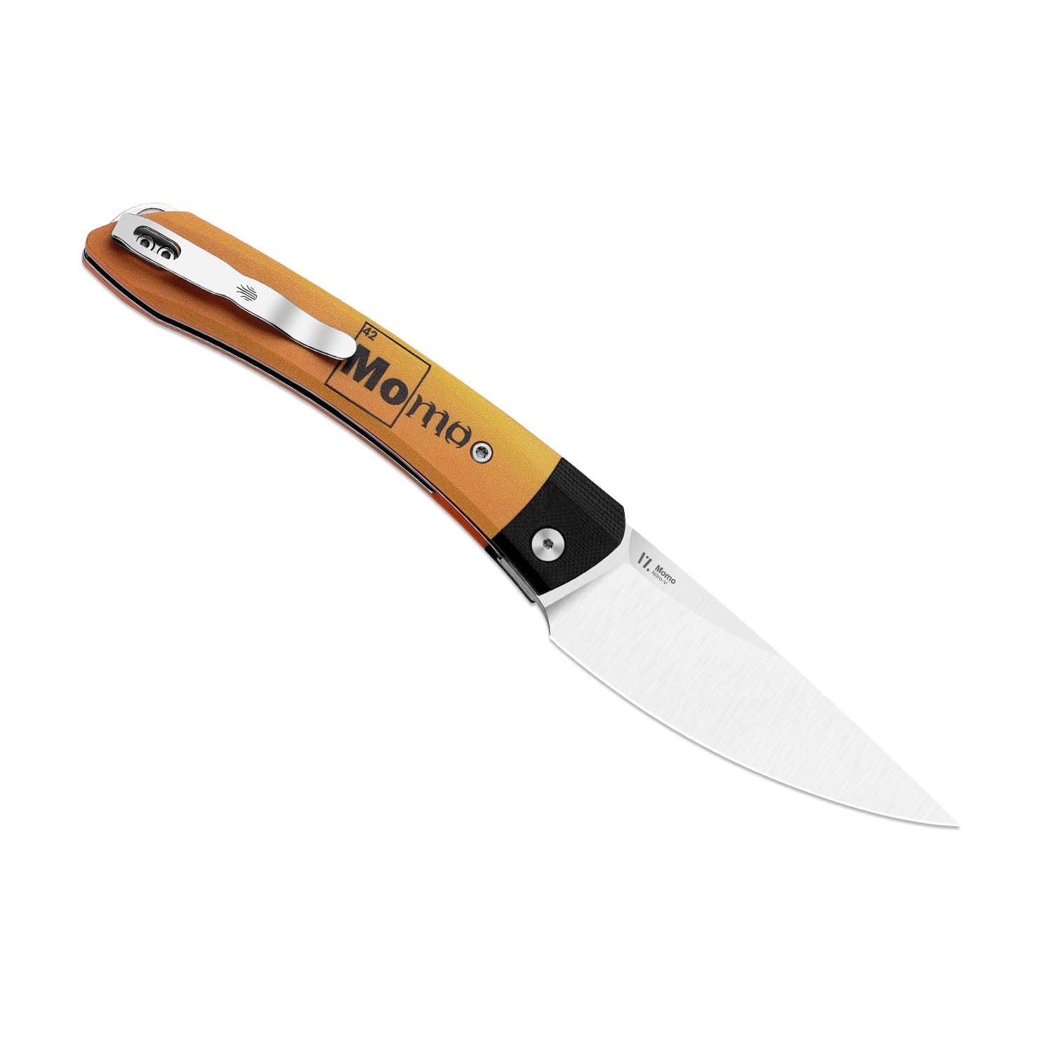 Kizer MOMO Nozhikov Exclusive – Nitro-V Satin Blade & G10 Printed Handle
