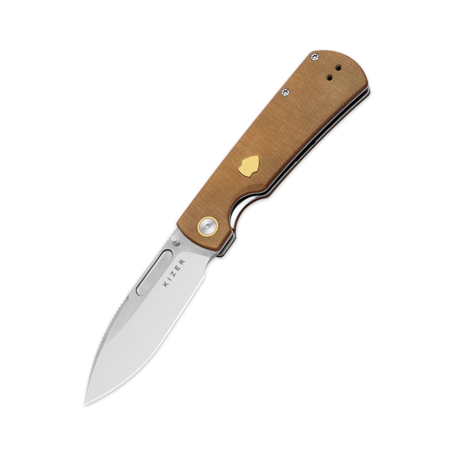 Retro | Nitro-V | Micarta & Brass | KizerV™ 4726A1
