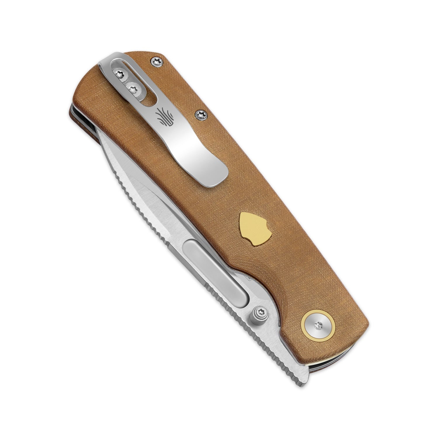 Retro | Nitro-V | Micarta & Brass | KizerV™ 4726A1