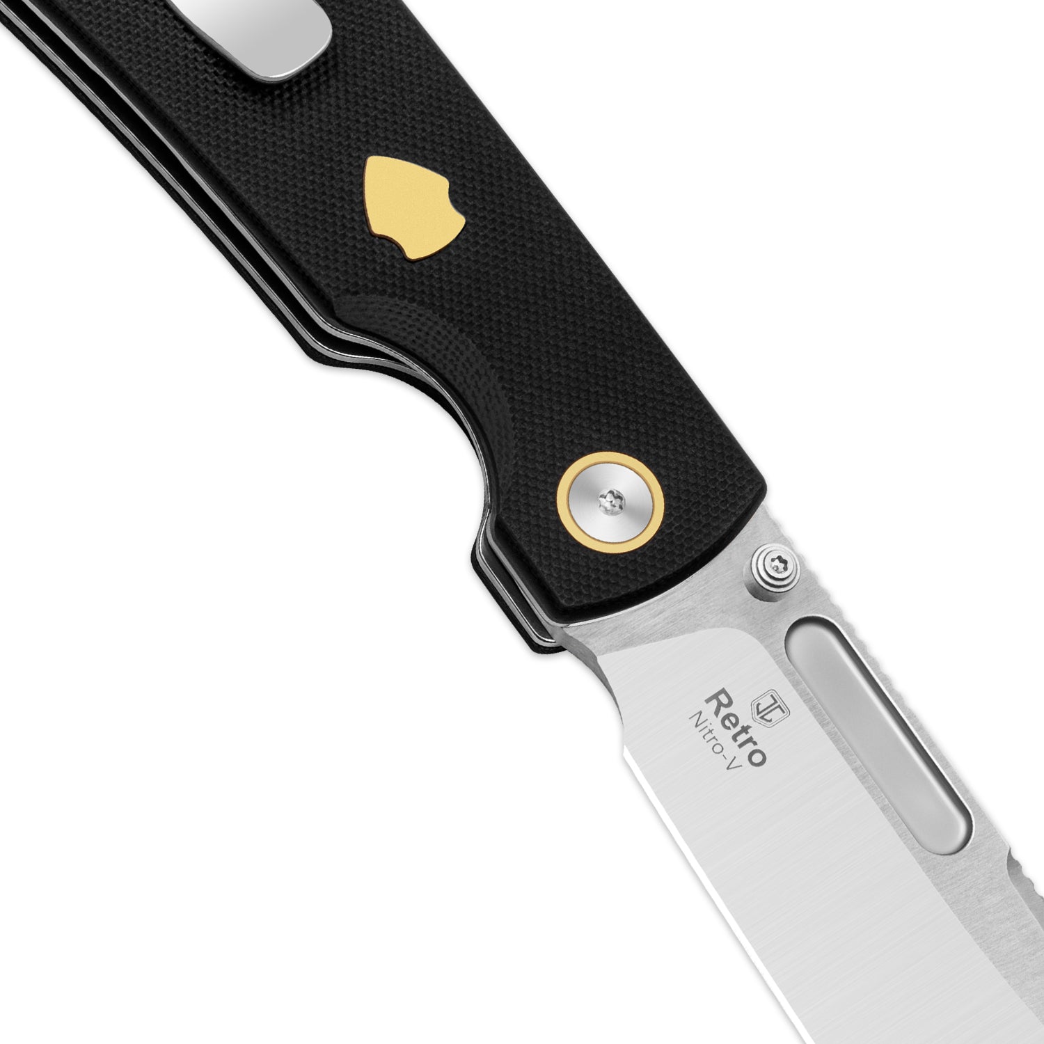 Retro | Nitro-V | G10 & Brass | KizerV™ 4726A2