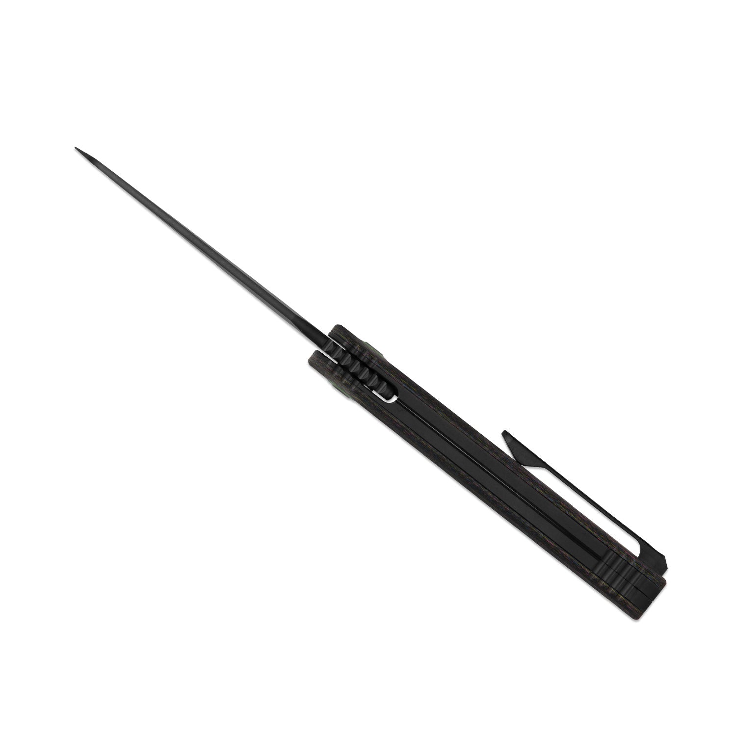 Feist 3 | CPM S90V + Matte DLC Ultra | Hawkbill | Titanium (Matte DLC Ultra) & CamoCarbon Ultimate Warrior | KizerX™ 3499.3A3