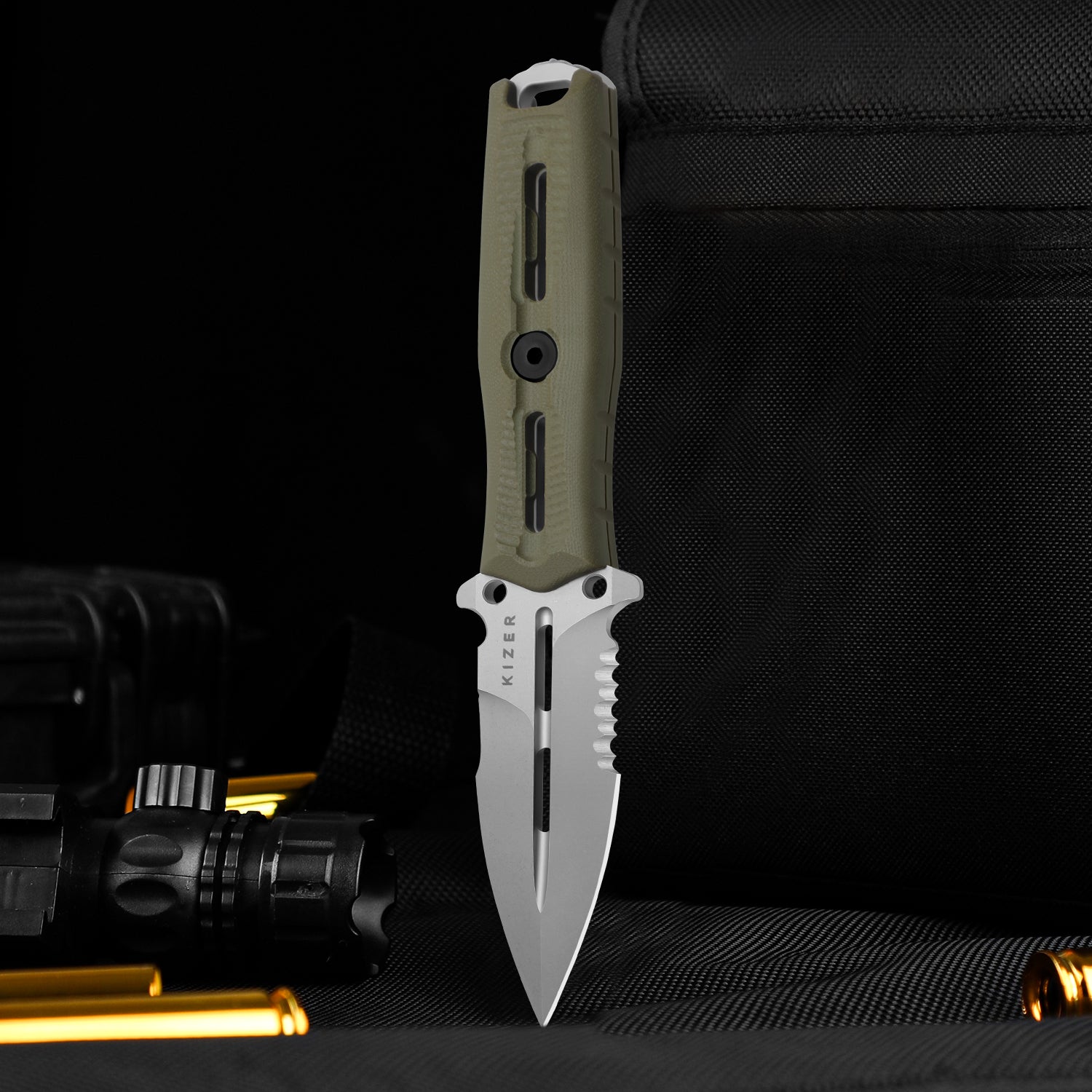 Norcross | Nitro-V | G10 |  Single Edged | KizerV™ FB01A4