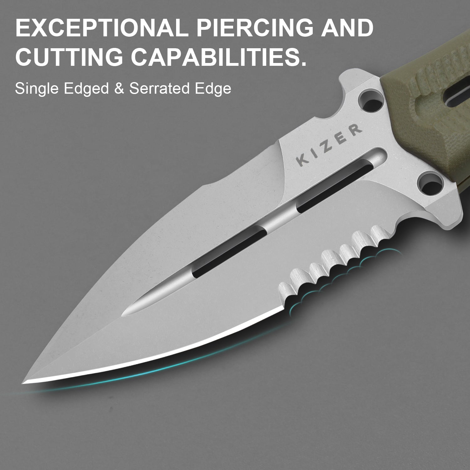 Norcross | Nitro-V | G10 |  Single Edged | KizerV™ FB01A4