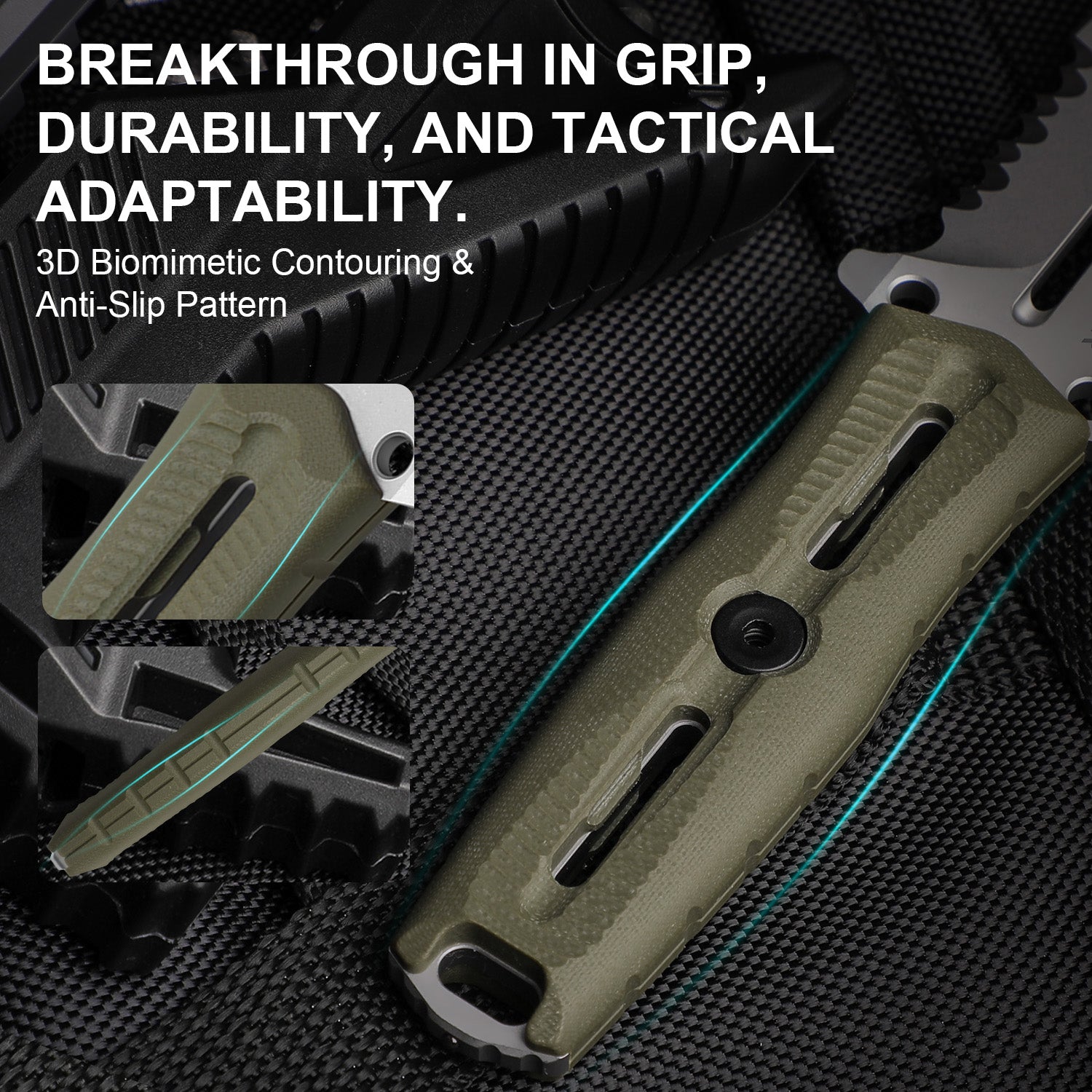 Norcross | Nitro-V | G10 |  Single Edged | KizerV™ FB01A4