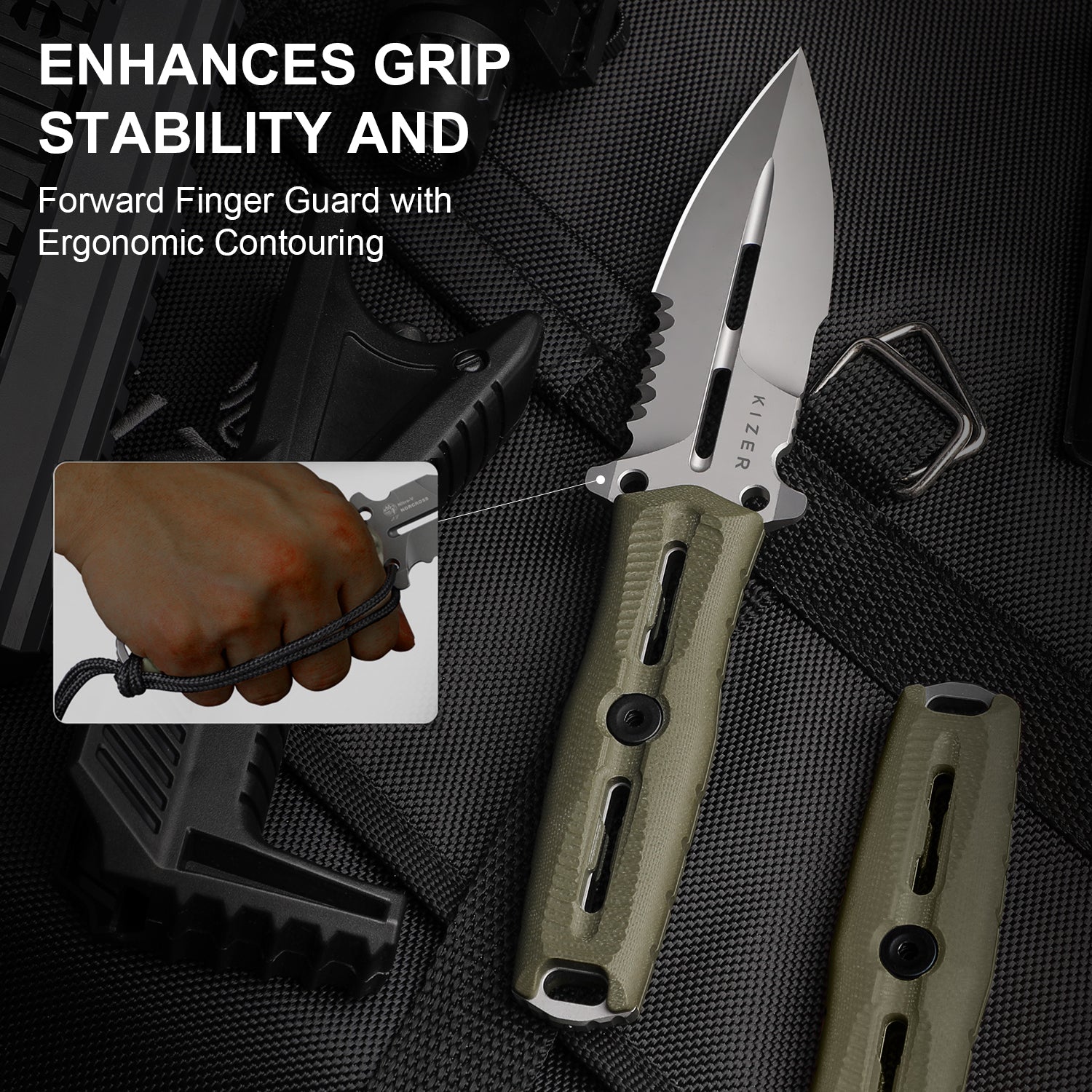Norcross | Nitro-V | G10 |  Single Edged | KizerV™ FB01A4
