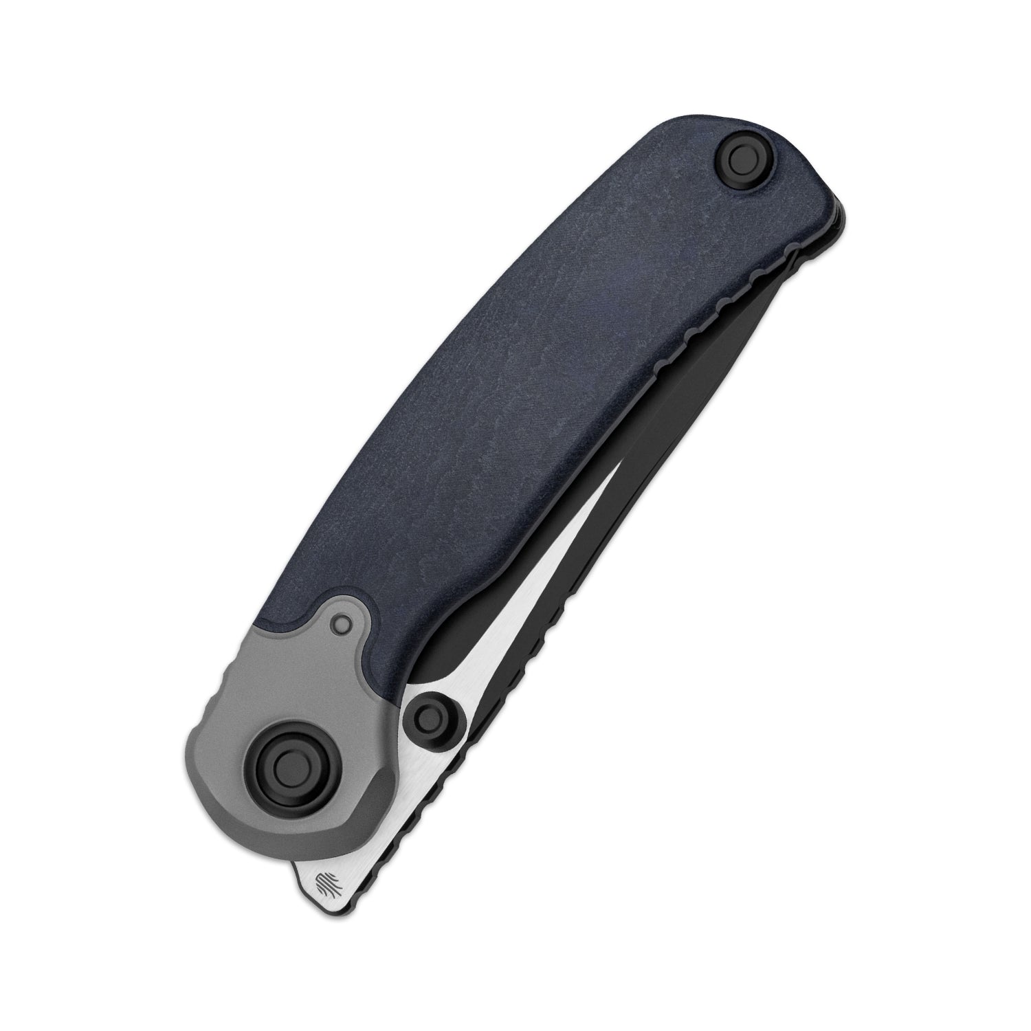 PIONEER | S35VN | Blue Canyon & Titanium | KizerB™ FK03A5