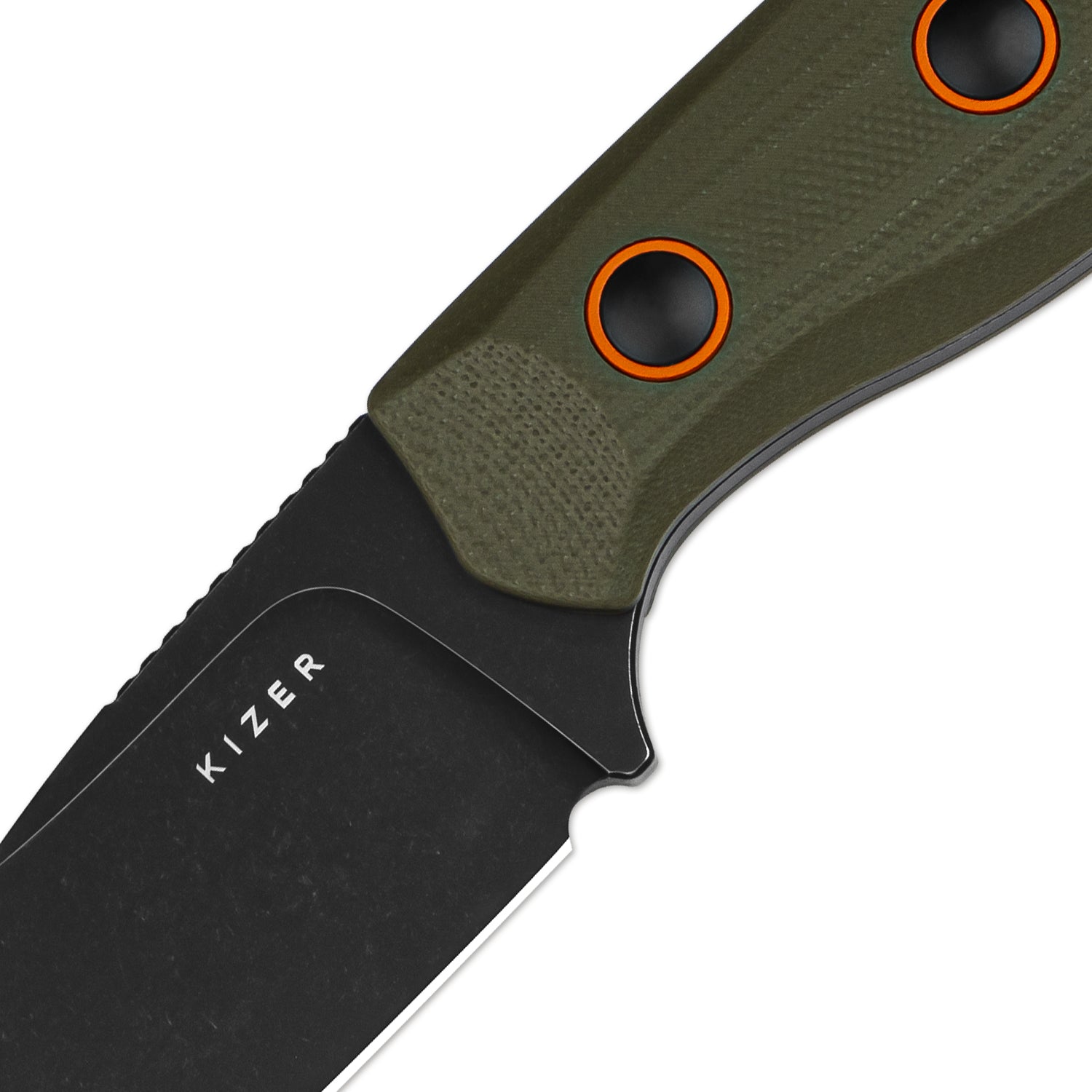 Beaver | D2 | Olive Green G10 | KizerV™ 1078A1