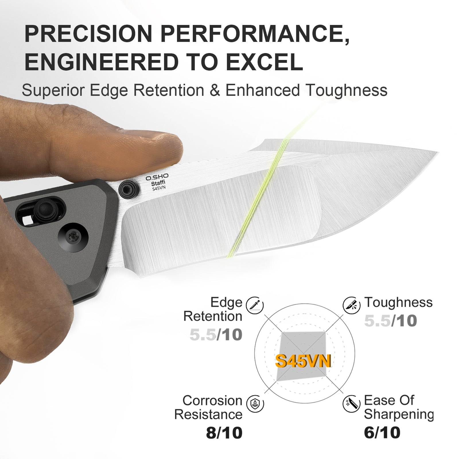Staffi | S45VN | Titanium | Ki3695A2