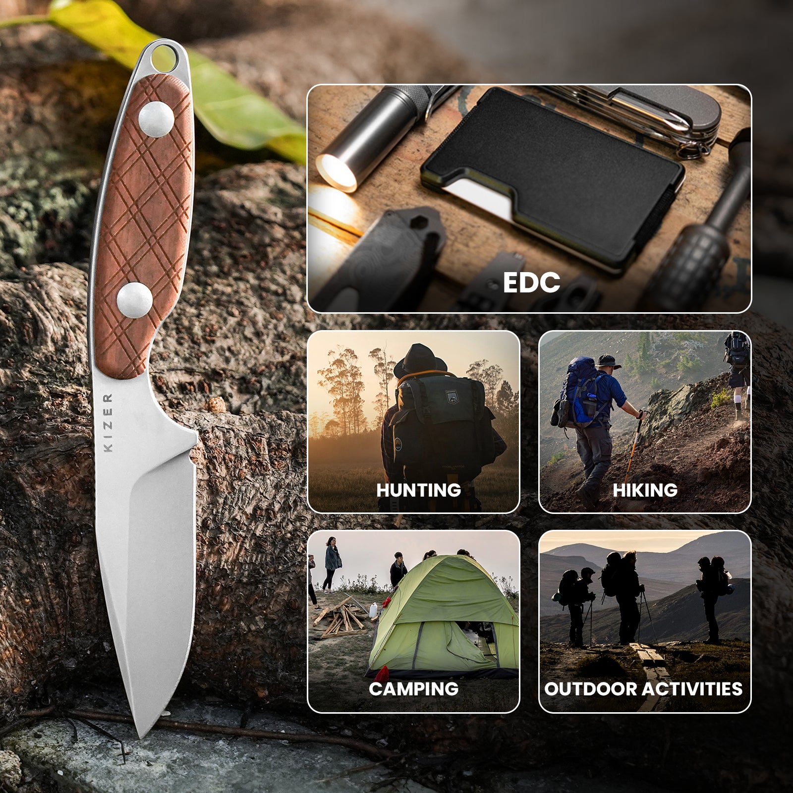 Muskrat | S35VN | Mkuruti | KizerB™ 1064A2