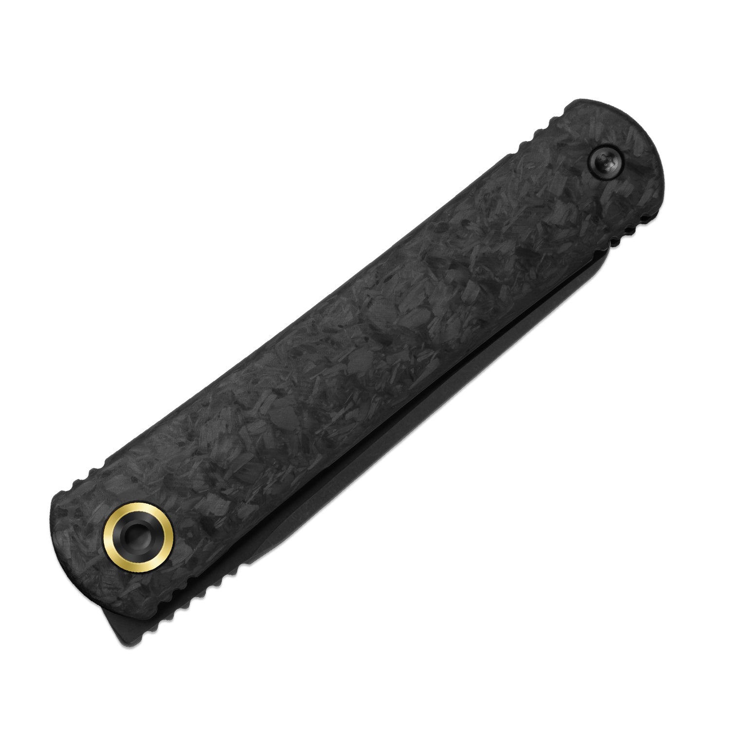 Feist 3 | CPM S90V + Matte DLC Ultra | Reverse Tanto | Titanium (Matte DLC Ultra) & Carbon Fiber | KizerX™ 3499.3A1