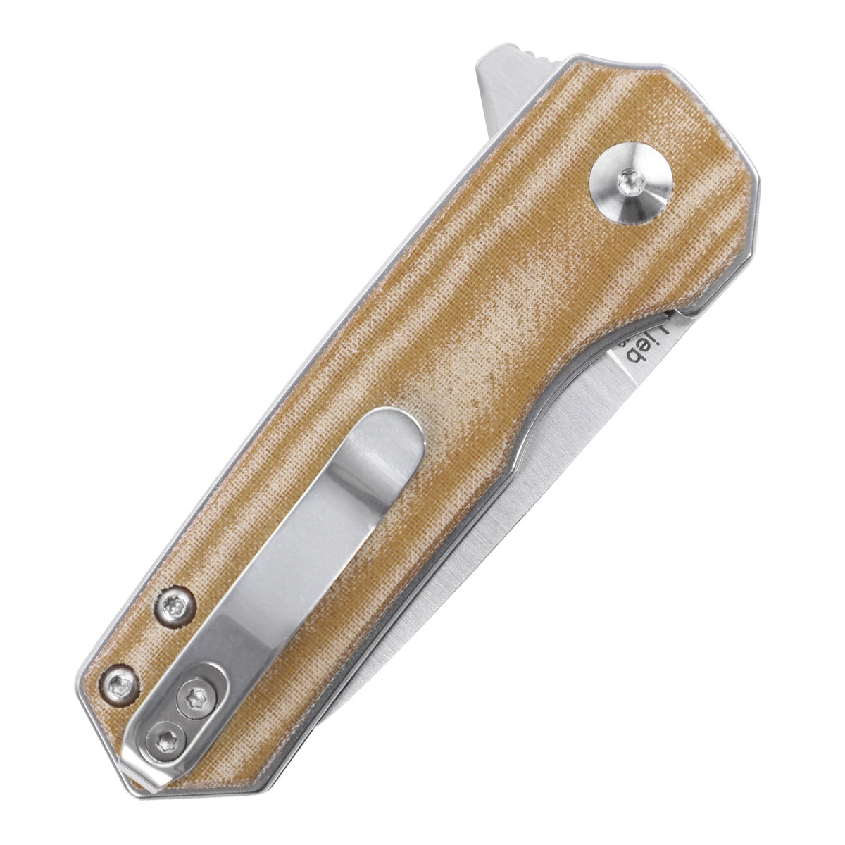 Kizer Lieb Micarta Brown V2541N4 (2.3" Stain)